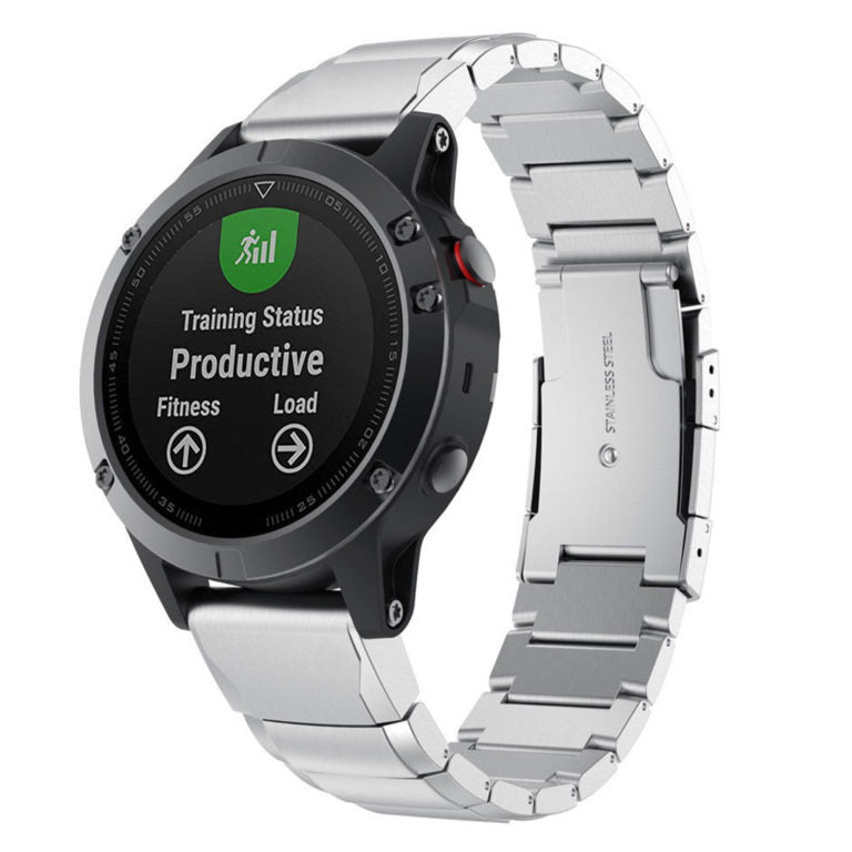Stainless Steel Modern Link Bracelet for Garmin Fenix 5 / 5 Plus / 6 / Forerunner 935 / Quatix 5 / Approach S60 / Instinct