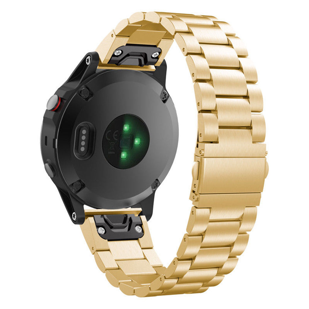 Stainless Steel Oyster Bracelet for Garmin Fenix 5 / 5 Plus / 6 / Forerunner 935 / Quatix 5 / Approach S60 / Instinct