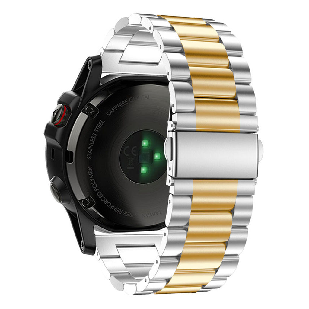Stainless Steel H-Link Strap for Garmin Fenix 3 / 3 HR / 5X / 5X Plus / 6X