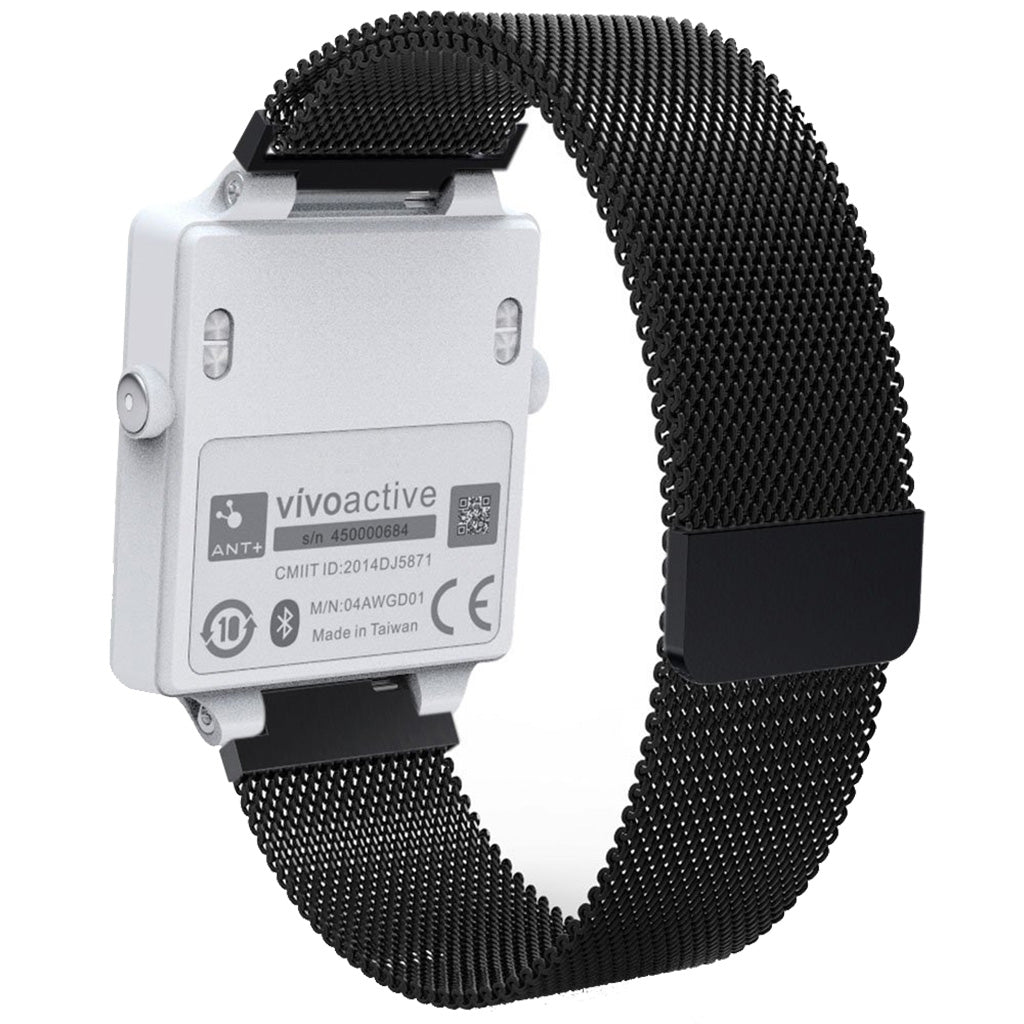 Stainless Steel Milanese Mesh Loop for Garmin Vivoactive and Approach S2 S4