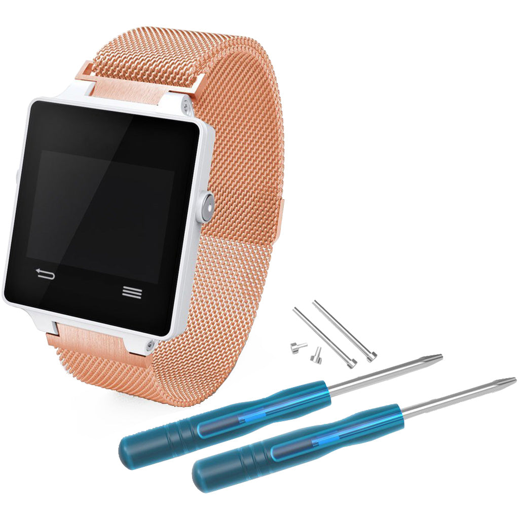 Stainless Steel Milanese Mesh Loop for Garmin Vivoactive and Approach S2 S4