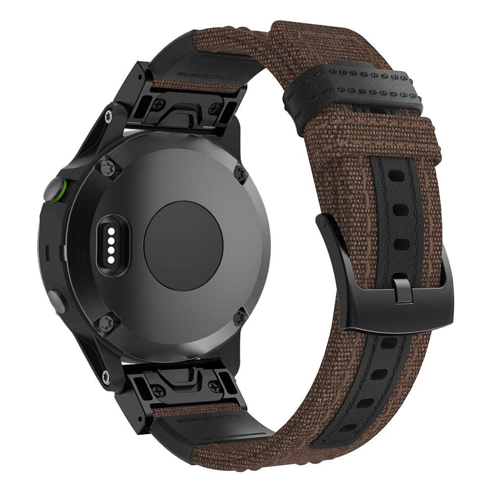 Canvas Strap for Garmin Fenix 3 / 3 HR / 5X / 5X Plus / 6X