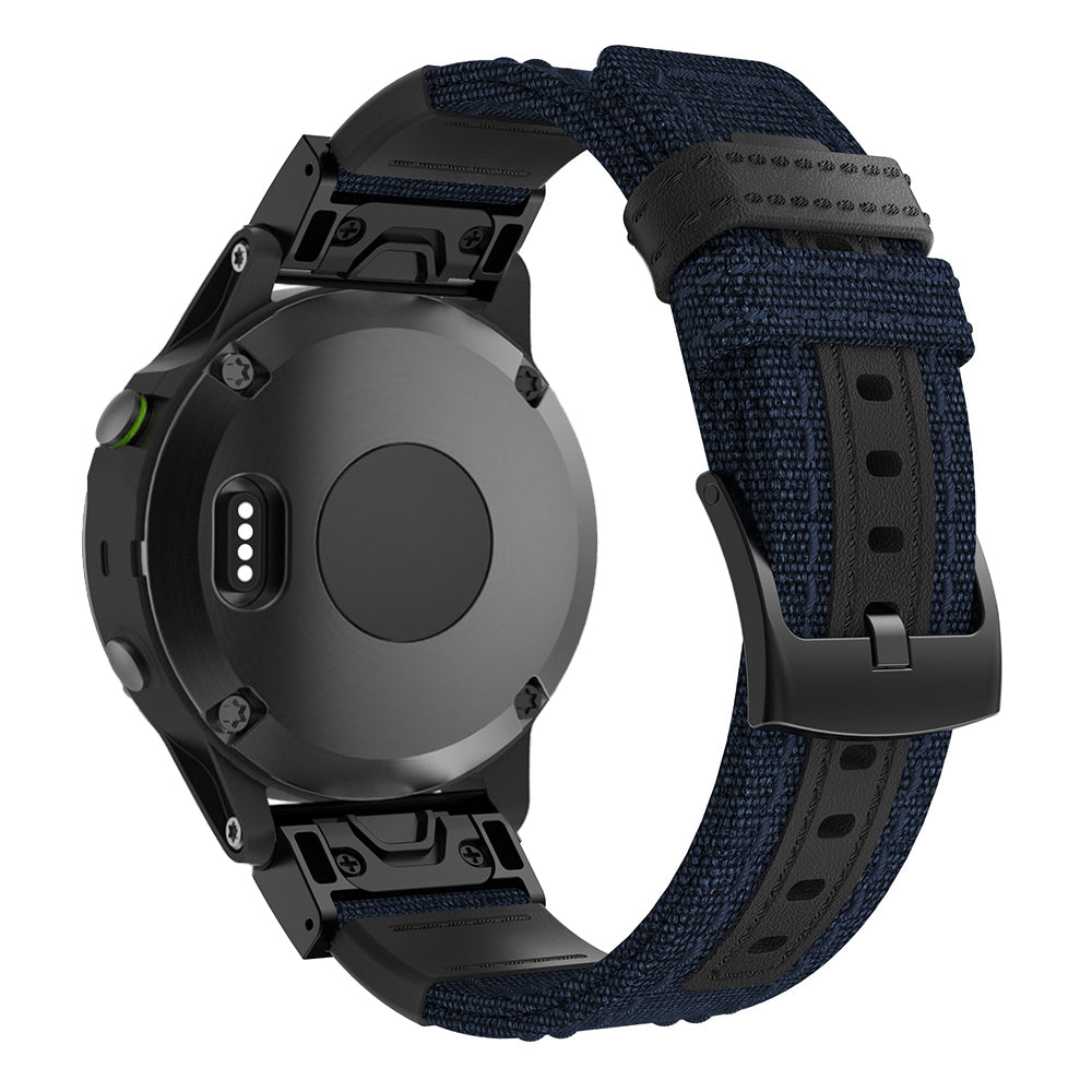 Canvas Strap for Garmin Fenix 3 / 3 HR / 5X / 5X Plus / 6X