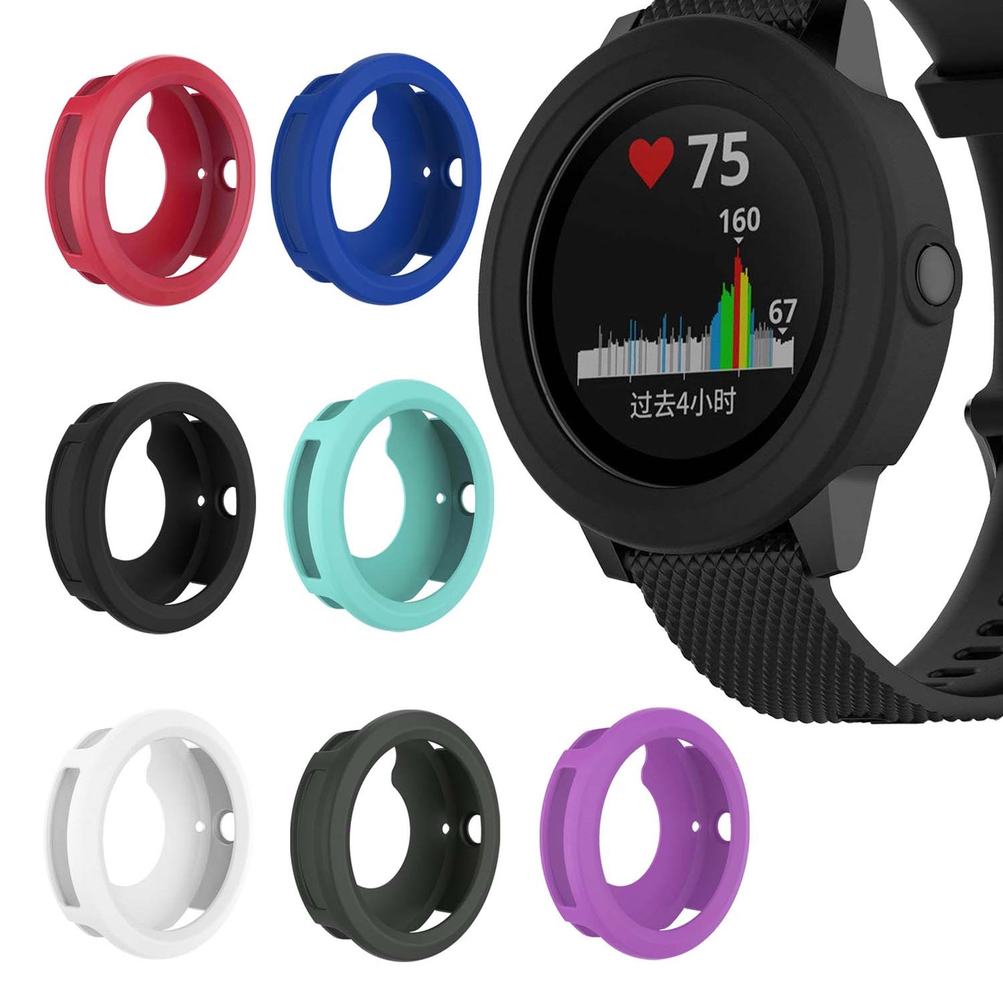 Rubber Protective Case for Garmin Forerunner 920XT