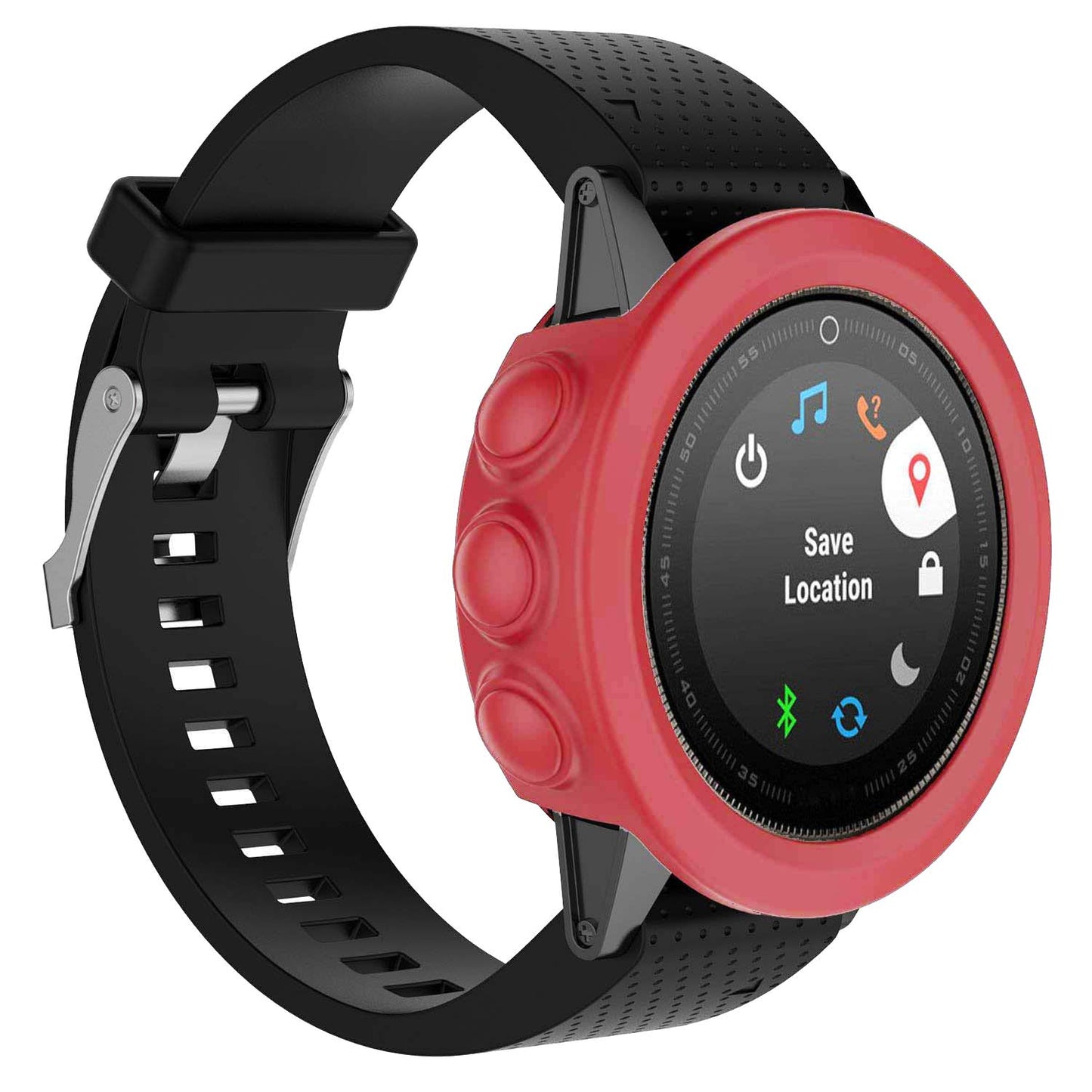 Rubber Protective Case for Garmin Fenix 5
