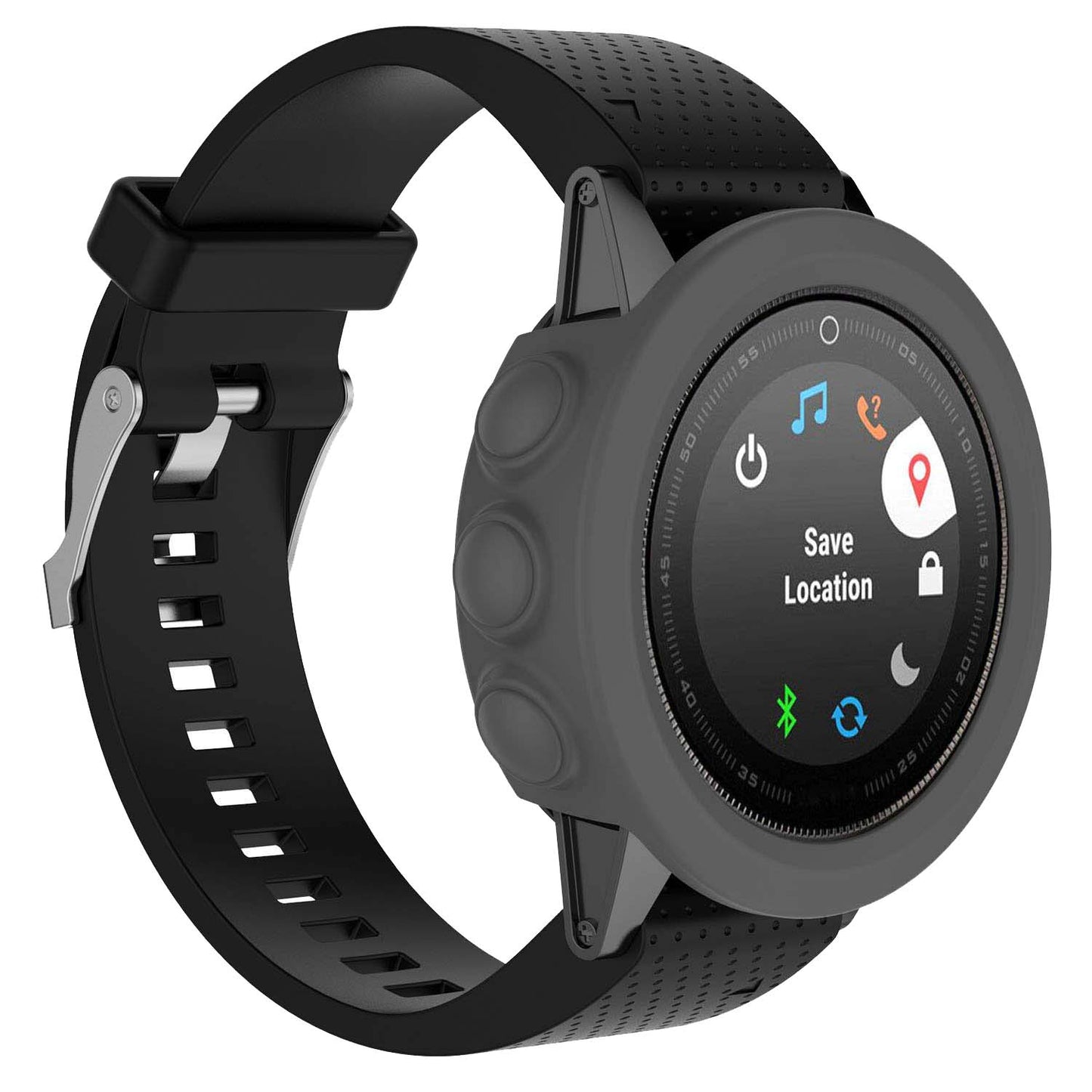 Rubber Protective Case for Garmin Fenix 5S