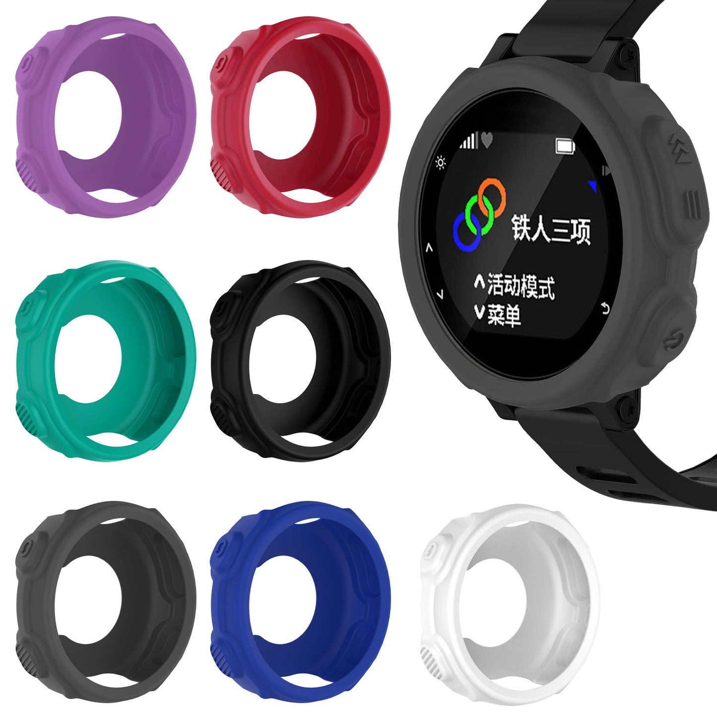 Rubber Protective Case for Garmin Fenix 5X