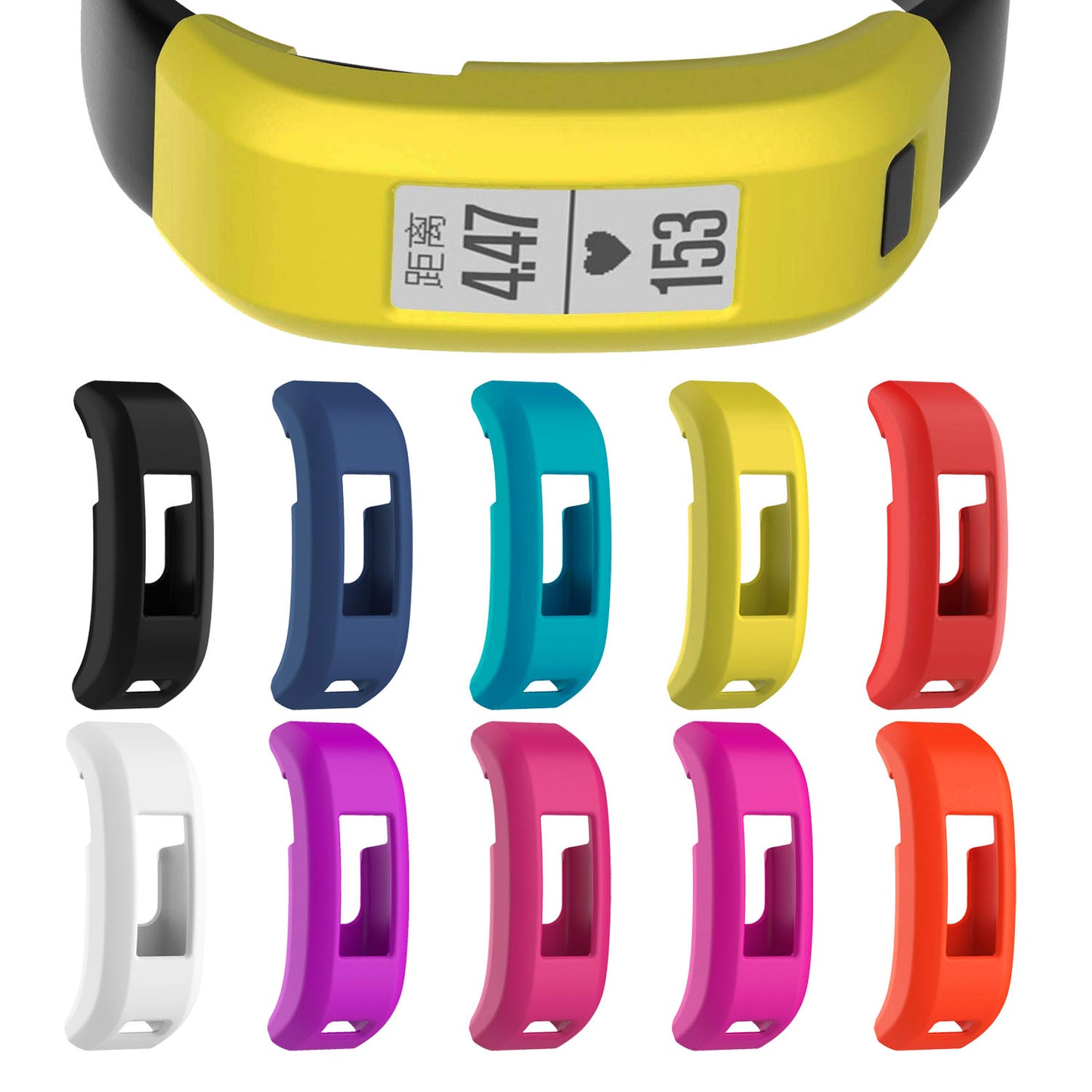 Rubber Protective Case for Garmin Vivosmart HR