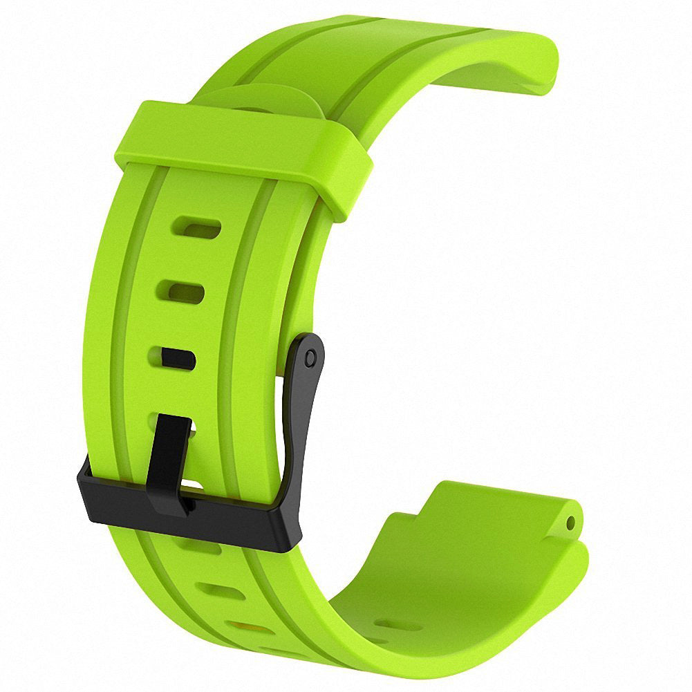 Garmin Forerunner 225 Silicone Strap w/ Matte Black Buckle