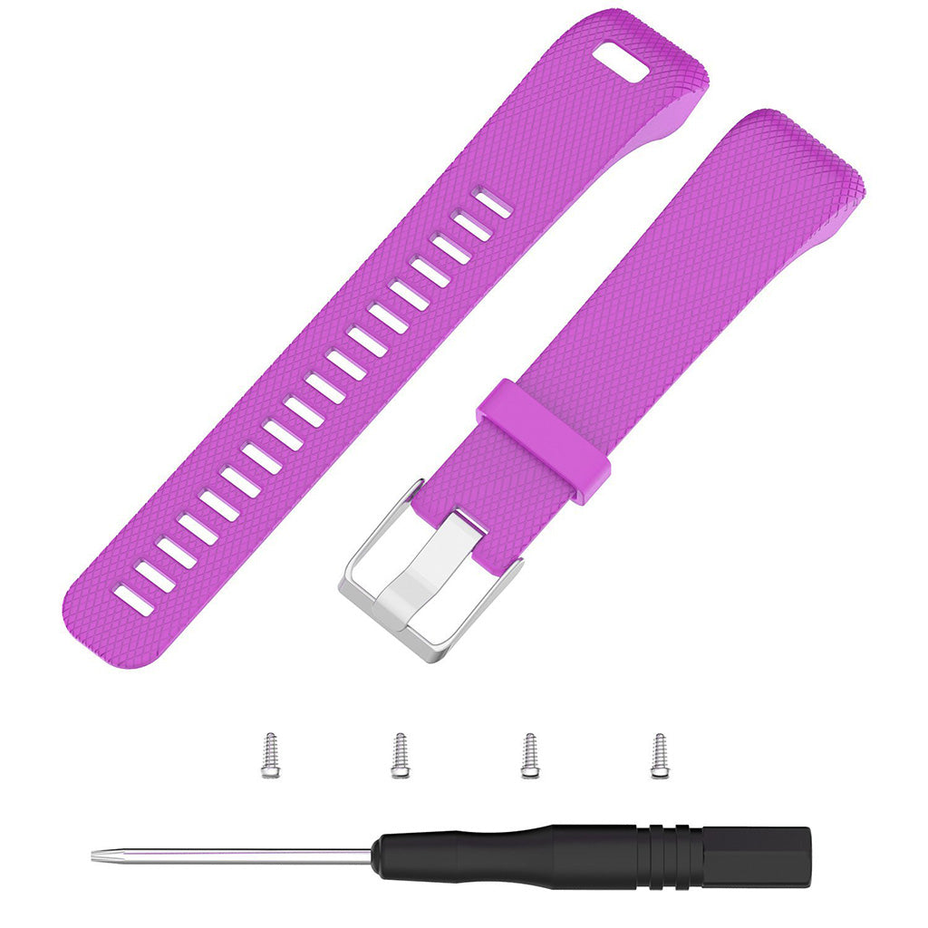 Silicone Watch Strap for Garmin Vivosmart HR+