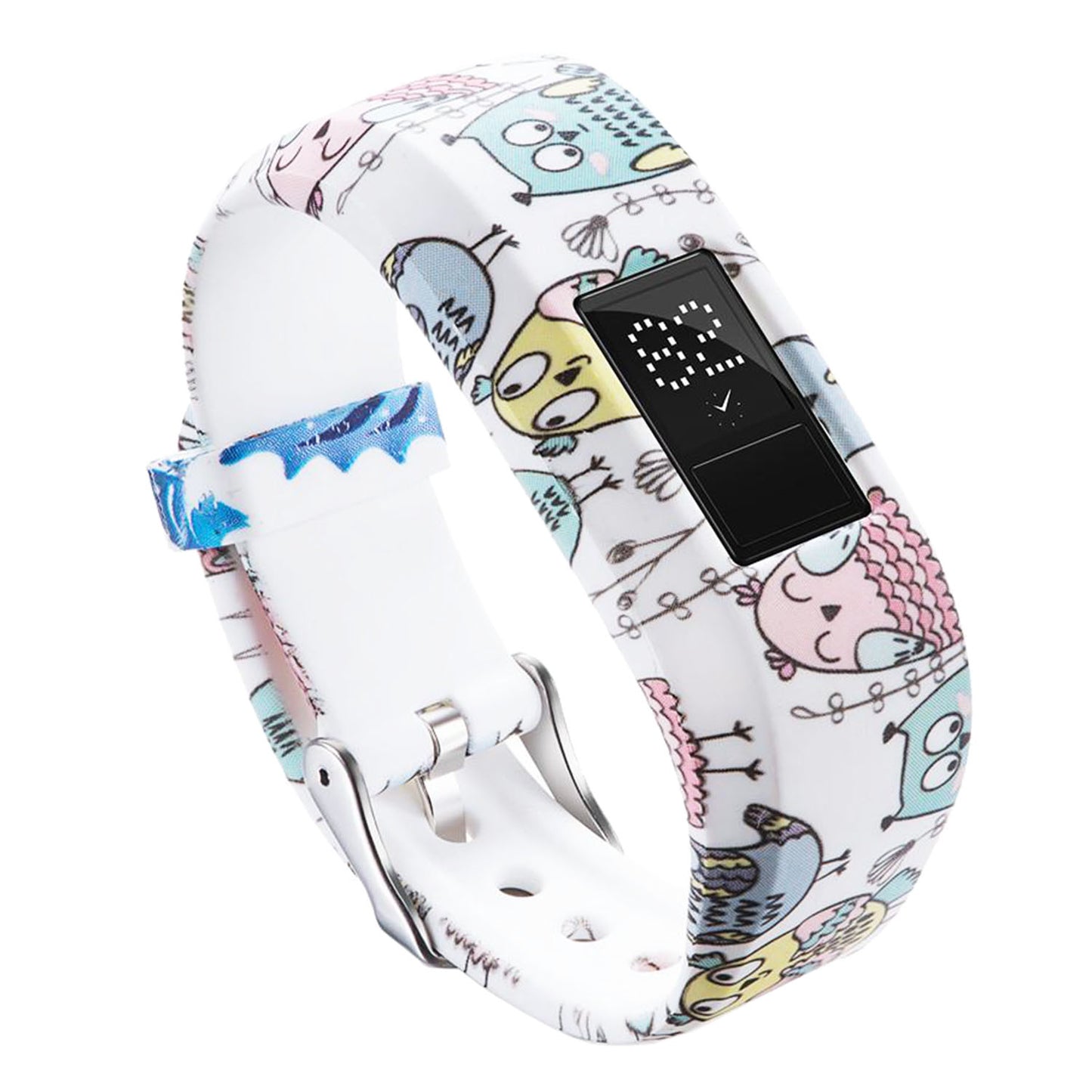 Patterned Rubber Strap for Garmin Fenix 5S / 5S Plus / 6S