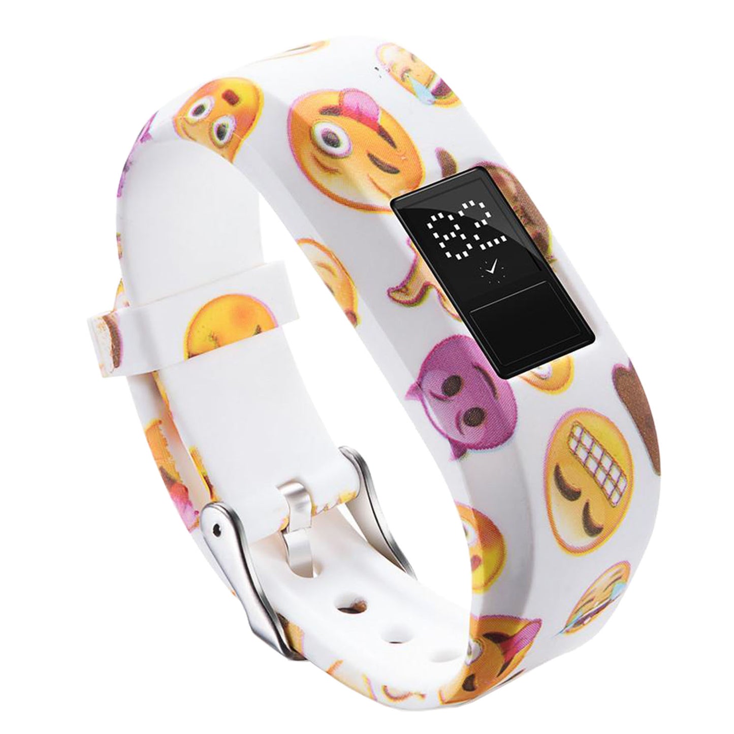 Patterned Rubber Strap for Garmin Fenix 5S / 5S Plus / 6S