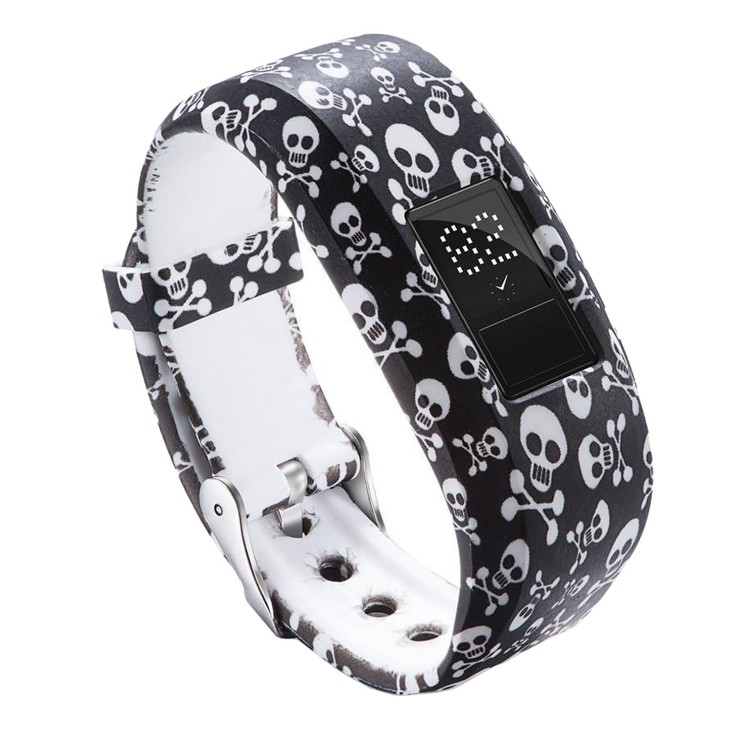 Patterned Rubber Strap for Garmin Fenix 5S / 5S Plus / 6S