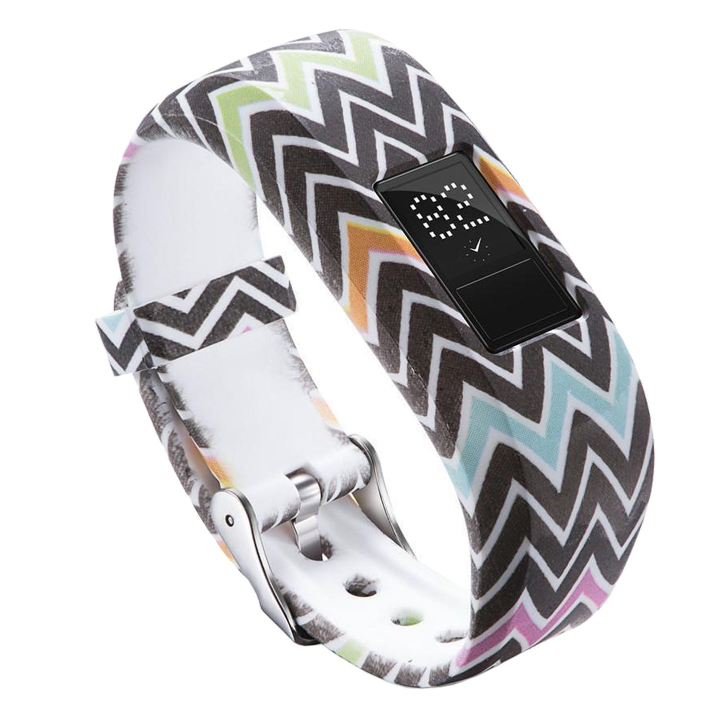 Patterned Rubber Strap for Garmin Fenix 5S / 5S Plus / 6S