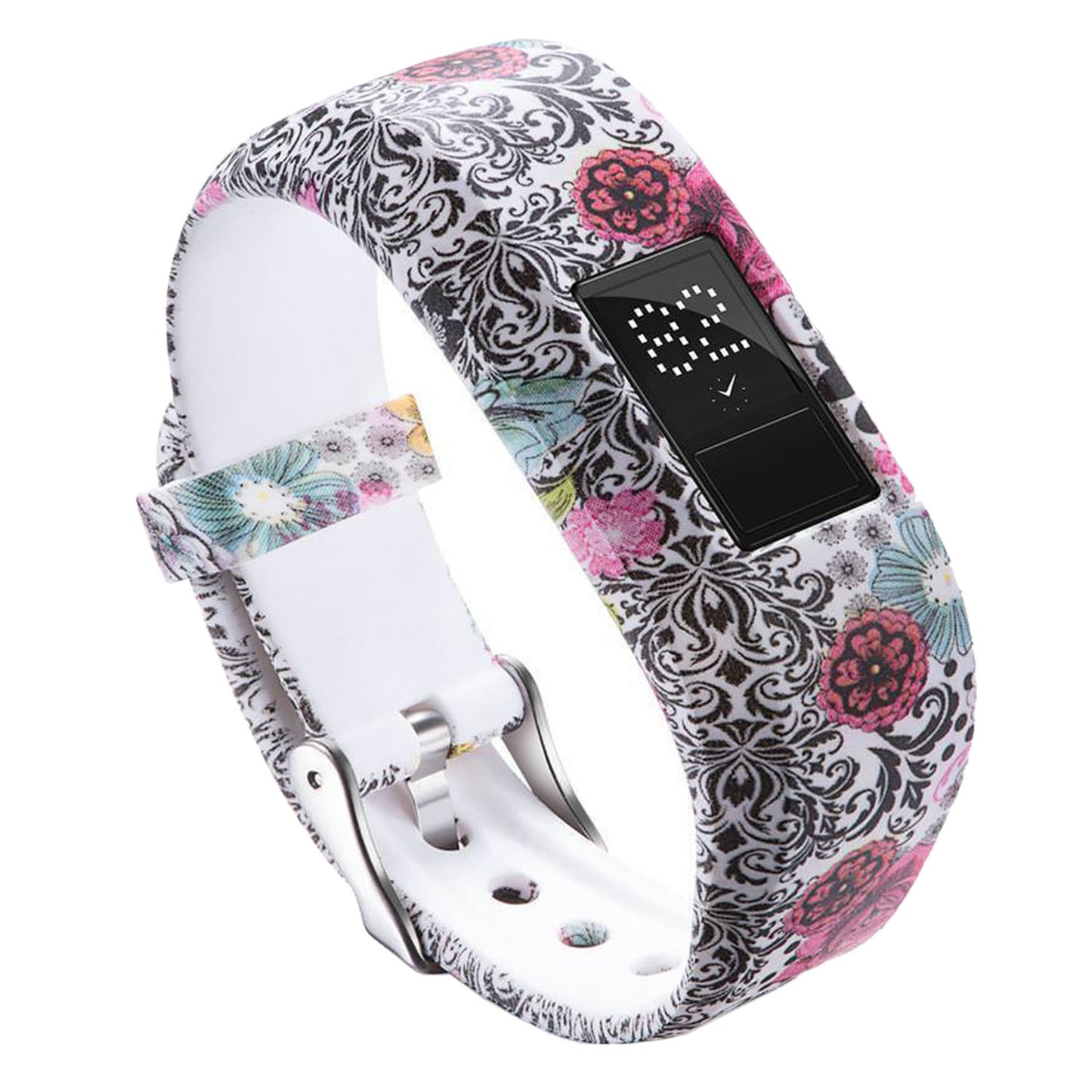 Patterned Rubber Strap for Garmin Fenix 5S / 5S Plus / 6S