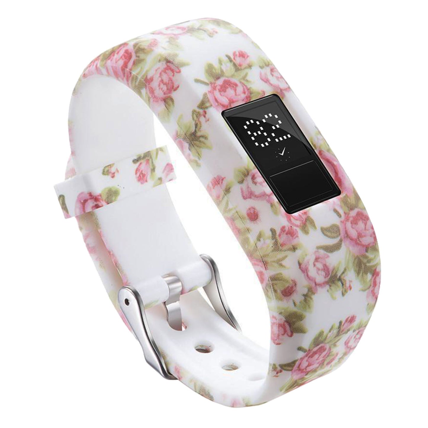 Patterned Rubber Strap for Garmin Fenix 5S / 5S Plus / 6S