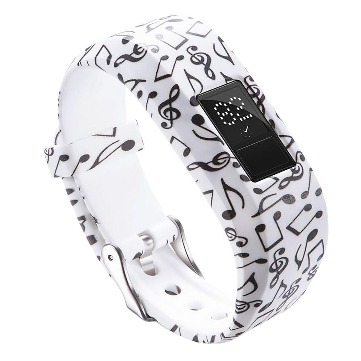 Patterned Rubber Strap for Garmin Fenix 5S / 5S Plus / 6S