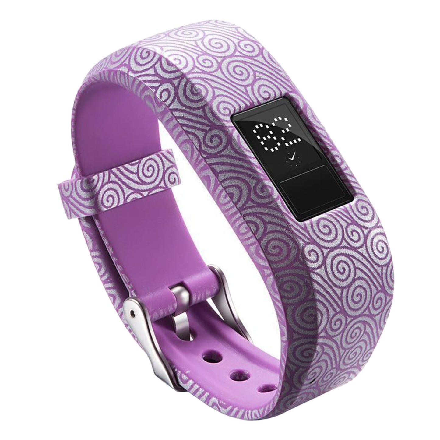 Patterned Rubber Strap for Garmin Fenix 5S / 5S Plus / 6S