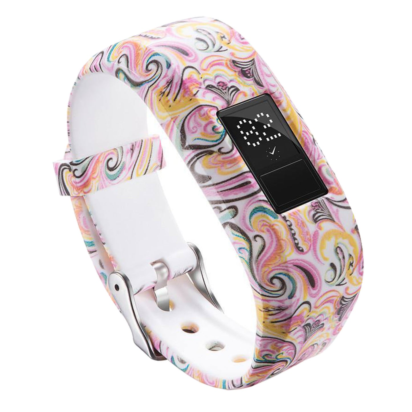 Patterned Rubber Strap for Garmin Fenix 5S / 5S Plus / 6S