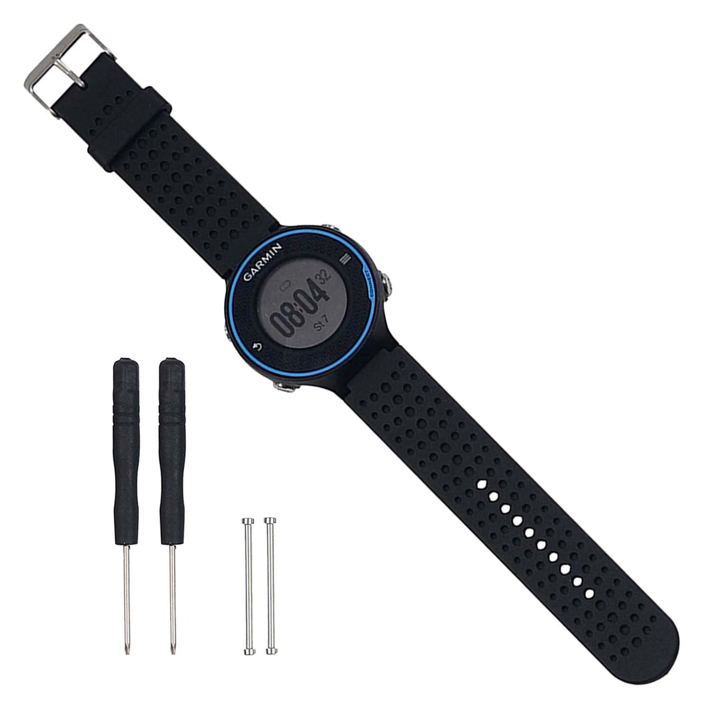 Rubber Strap for Garmin Forerunner 220 / 230 / 235 / 260 / 735XT / Approach S5 / S6 / S20