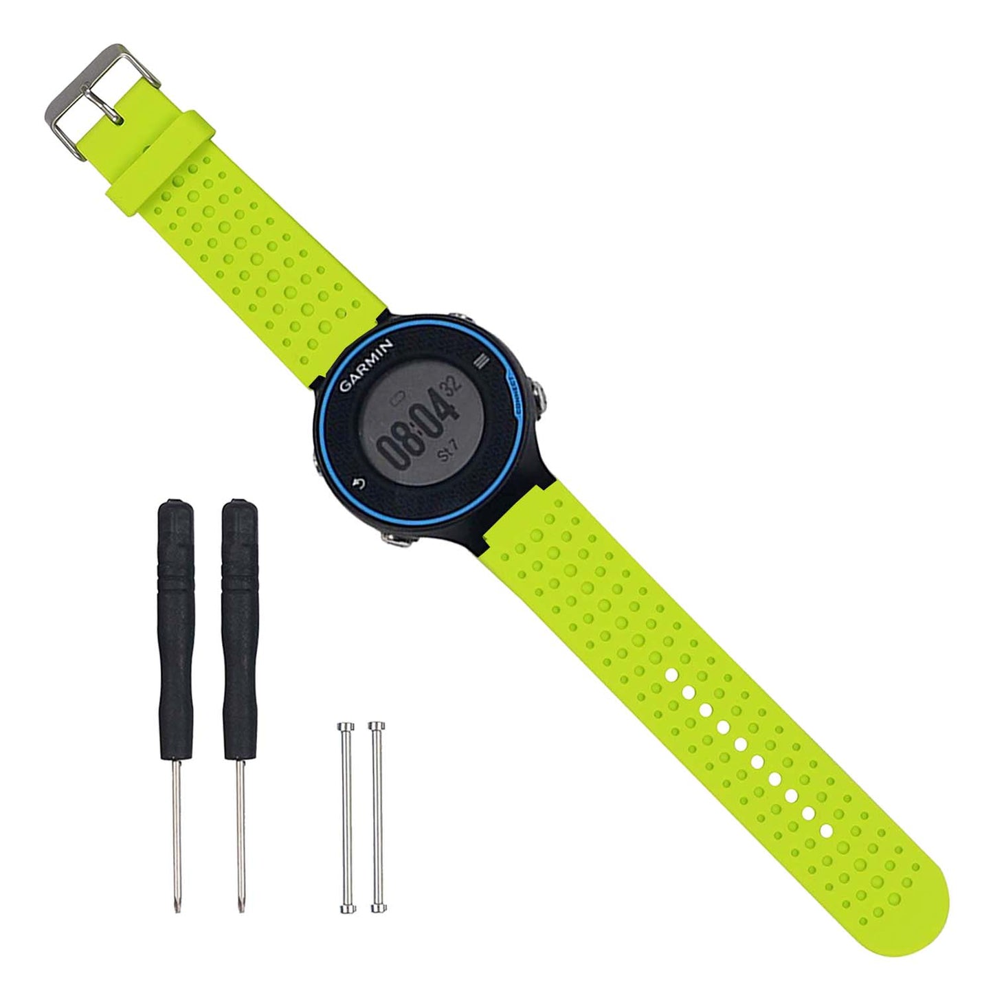 Rubber Strap for Garmin Forerunner 220 / 230 / 235 / 260 / 735XT / Approach S5 / S6 / S20