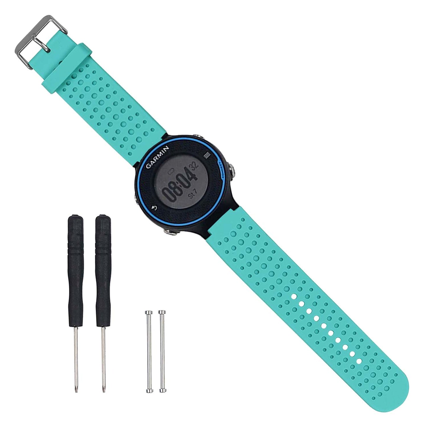Rubber Strap for Garmin Forerunner 220 / 230 / 235 / 260 / 735XT / Approach S5 / S6 / S20
