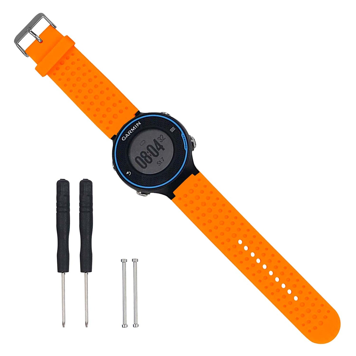 Rubber Strap for Garmin Forerunner 220 / 230 / 235 / 260 / 735XT / Approach S5 / S6 / S20