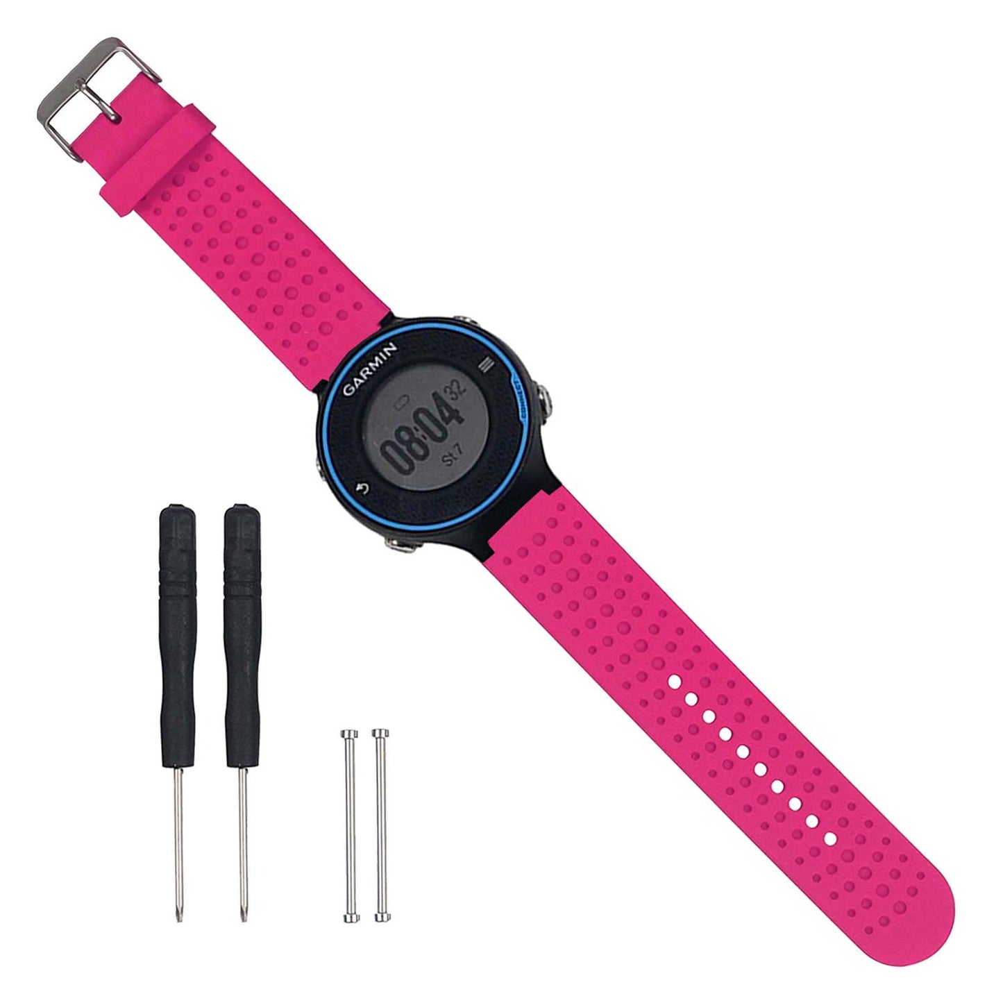 Rubber Strap for Garmin Forerunner 220 / 230 / 235 / 260 / 735XT / Approach S5 / S6 / S20