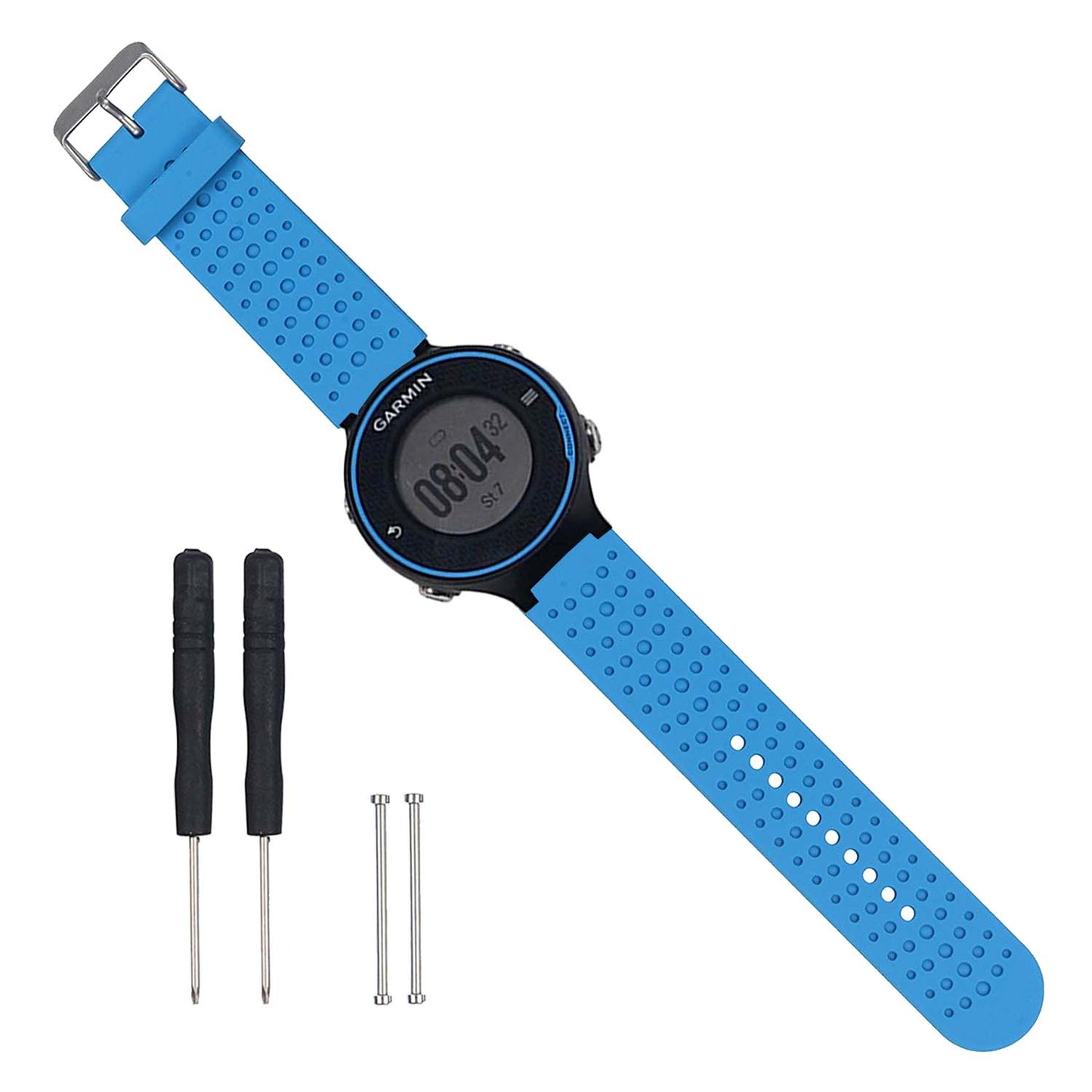 Rubber Strap for Garmin Forerunner 220 / 230 / 235 / 260 / 735XT / Approach S5 / S6 / S20
