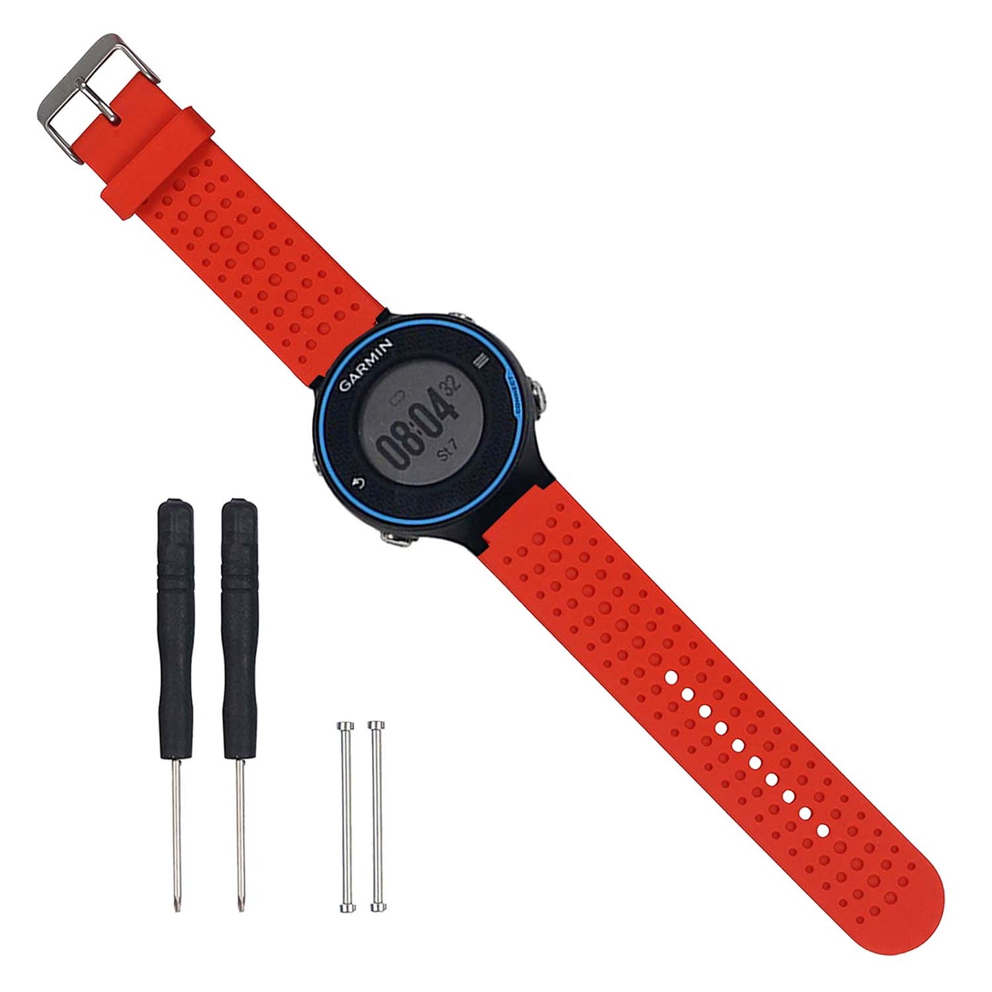 Rubber Strap for Garmin Forerunner 220 / 230 / 235 / 260 / 735XT / Approach S5 / S6 / S20
