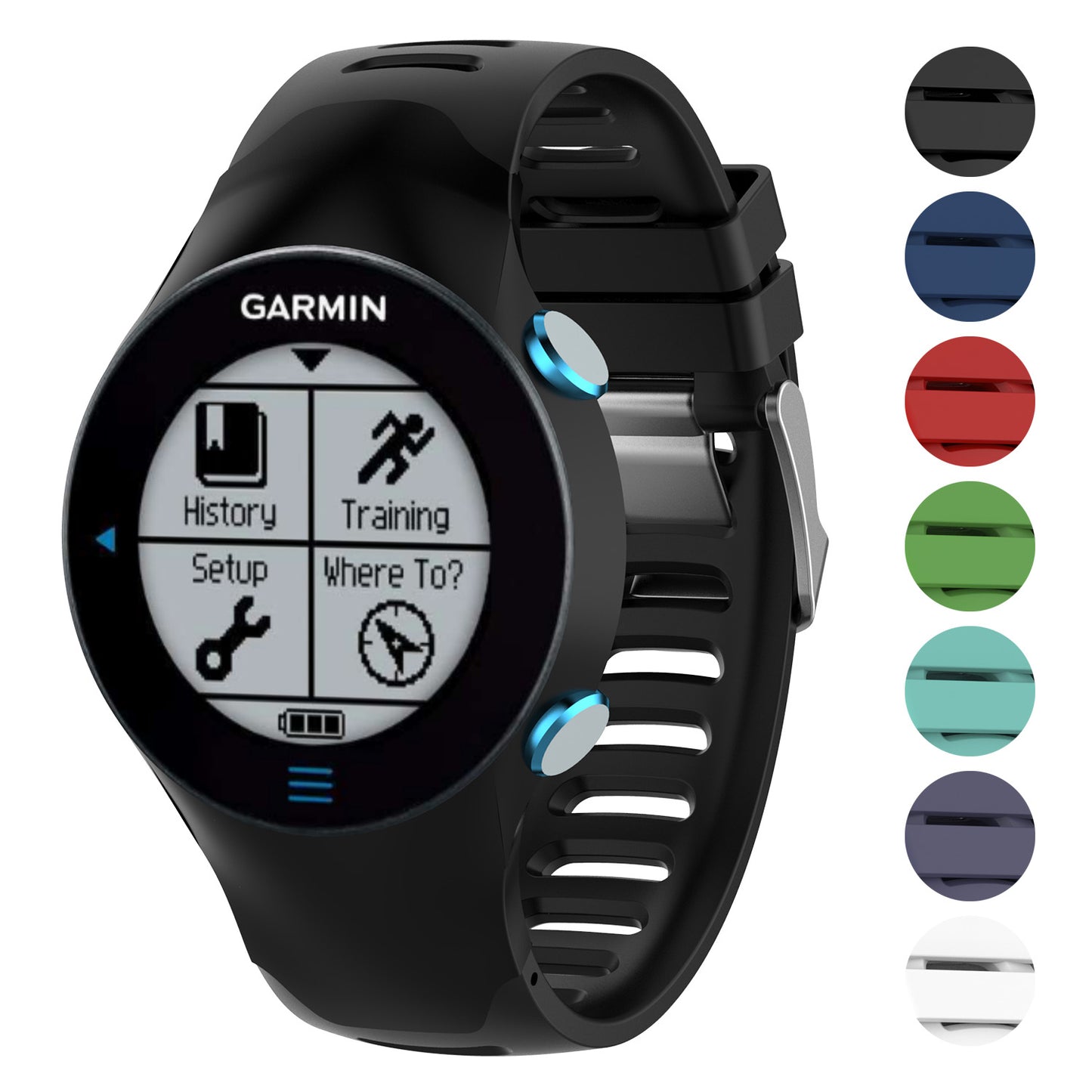 Rubber Strap for Garmin Forerunner 45 / 45S / Swim 2
