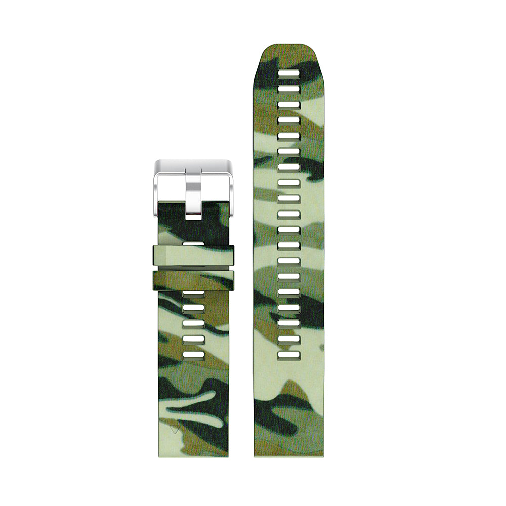 Patterned Rubber Strap for Garmin Fenix 5 / 5 Plus / 6 / Forerunner 935 / Quatix 5 / Approach S60 / Instinct