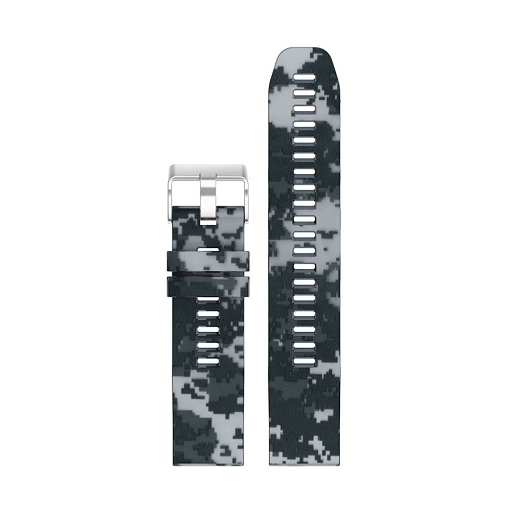 Patterned Rubber Strap for Garmin Fenix 5 / 5 Plus / 6 / Forerunner 935 / Quatix 5 / Approach S60 / Instinct