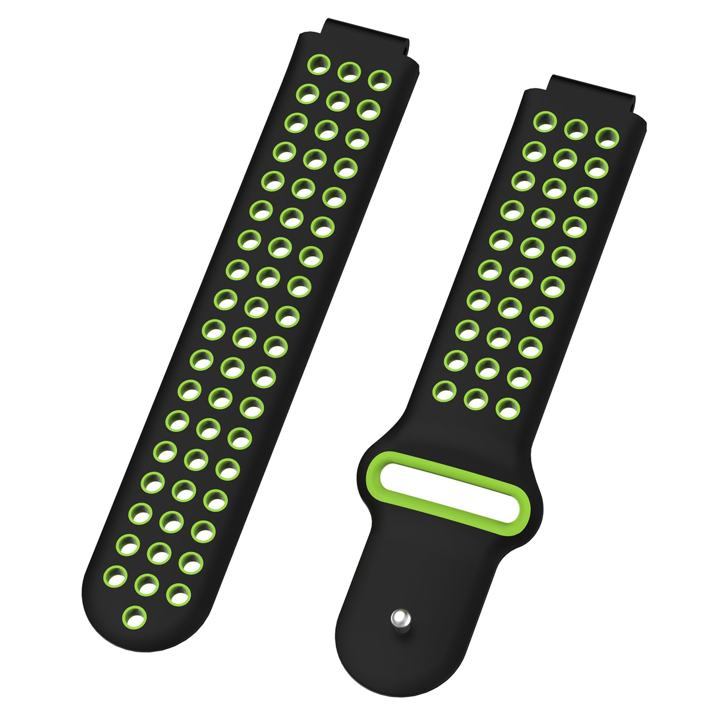 Perforated Rubber Strap for Garmin Forerunner 220 / 230 / 235 / 260 / 735XT / Approach S5 / S6 / S20