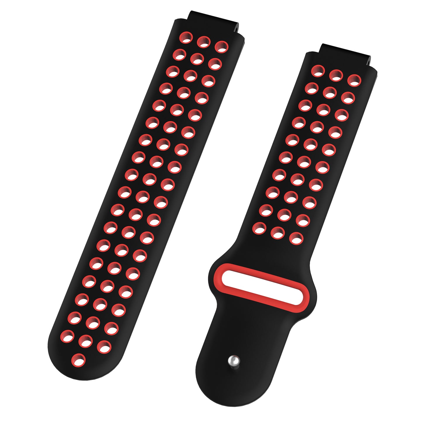 Perforated Rubber Strap for Garmin Forerunner 220 / 230 / 235 / 260 / 735XT / Approach S5 / S6 / S20