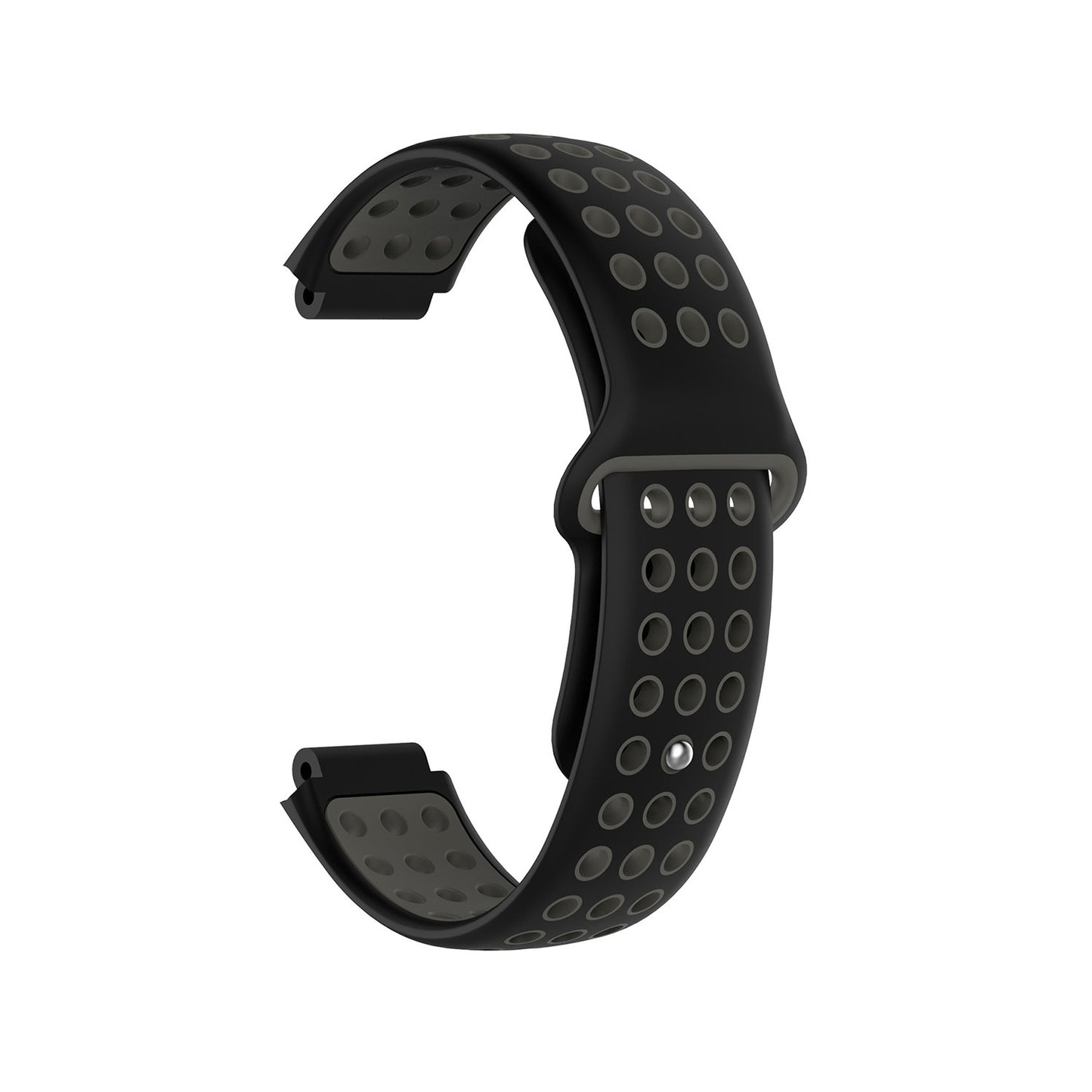 Perforated Rubber Strap for Fossil Sport Smartwatch