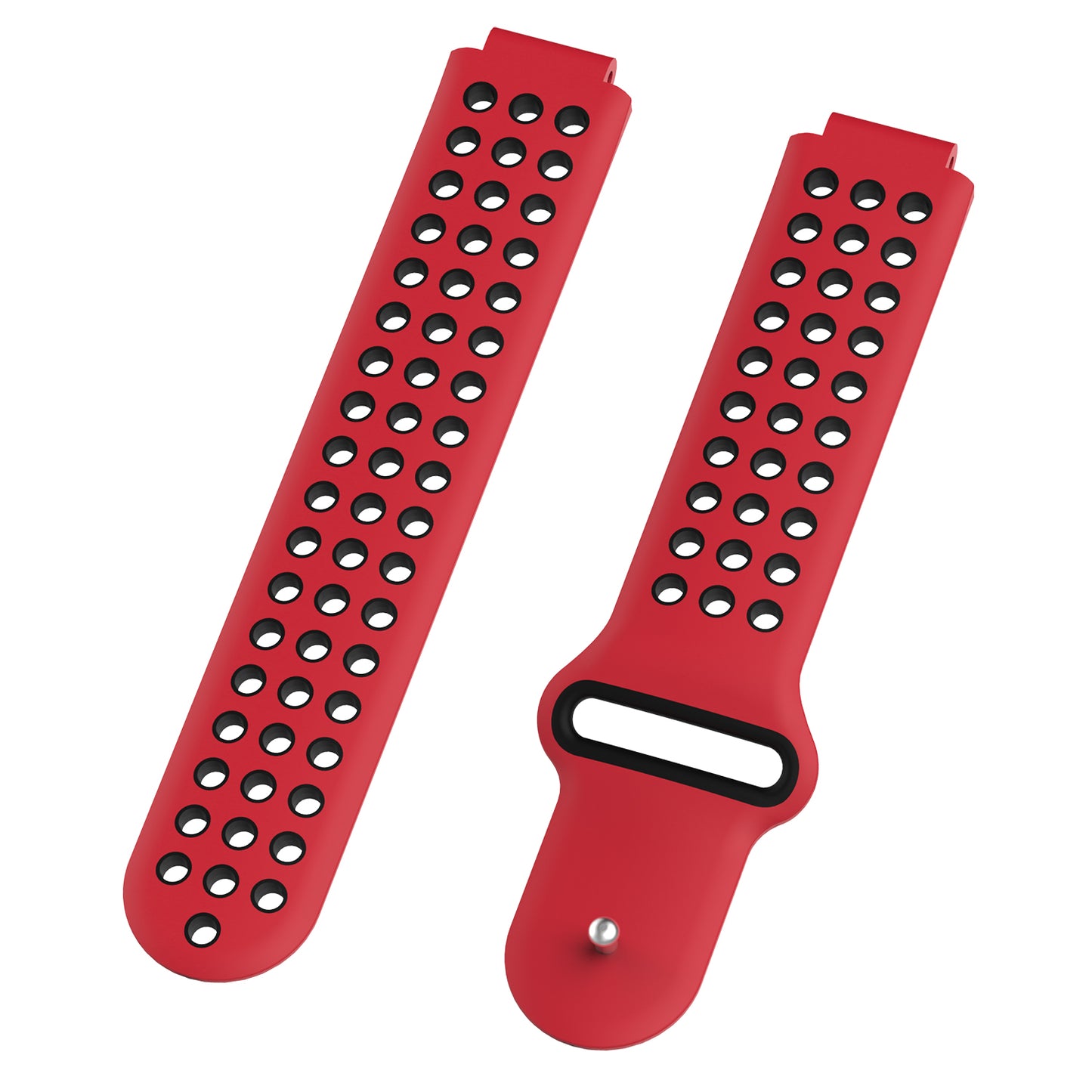 Perforated Rubber Strap for Garmin Forerunner 220 / 230 / 235 / 260 / 735XT / Approach S5 / S6 / S20