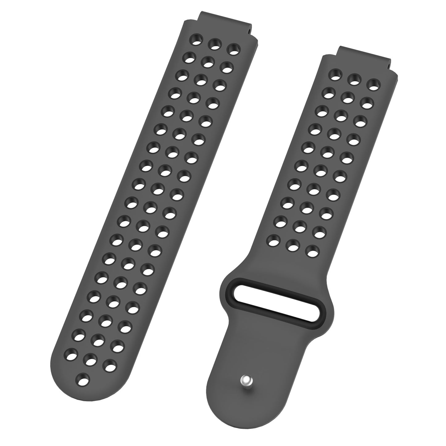 Perforated Rubber Strap for Garmin Forerunner 220 / 230 / 235 / 260 / 735XT / Approach S5 / S6 / S20