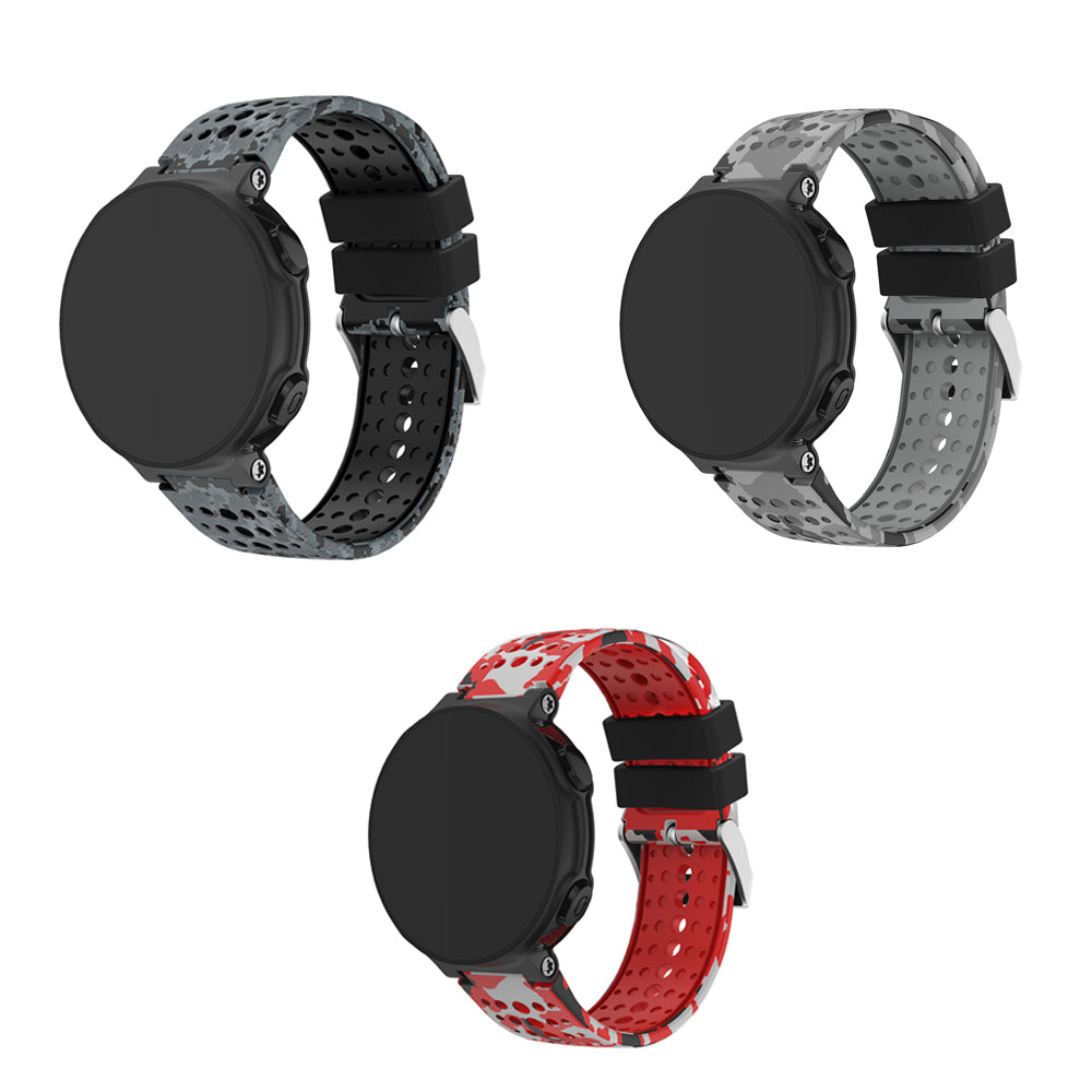 Camo Rubber Strap for Garmin Fenix 5 / 5 Plus / 6 / Forerunner 935 / Quatix 5 / Approach S60 / Instinct