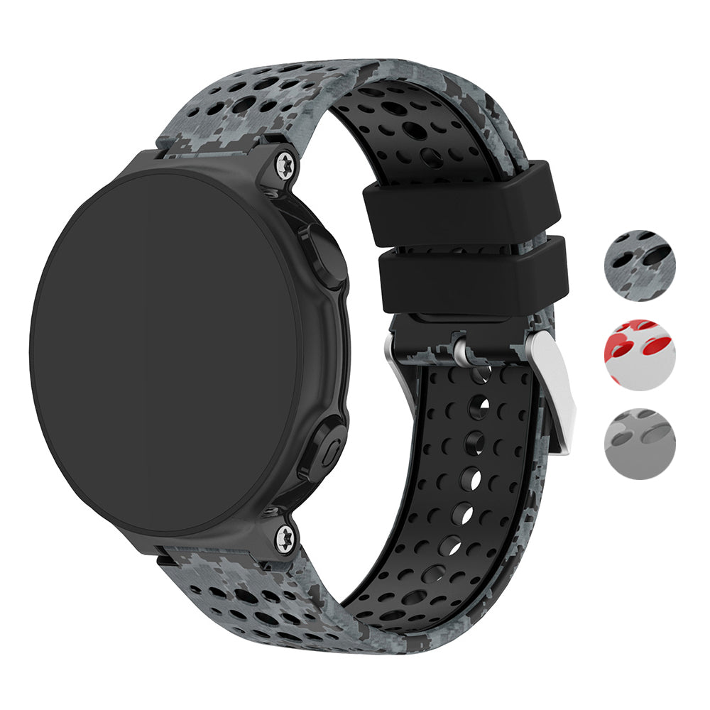 Camo Rubber Strap for Garmin Fenix 5 / 5 Plus / 6 / Forerunner 935 / Quatix 5 / Approach S60 / Instinct
