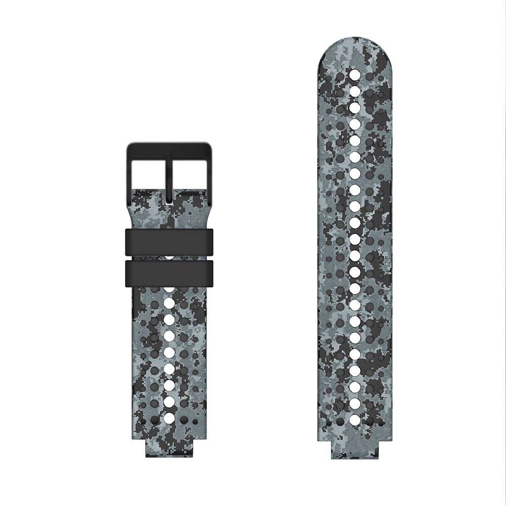 Camo Rubber Strap for Garmin Forerunner 220 / 230 / 235 / 260 / 735XT / Approach S5 / S6 / S20