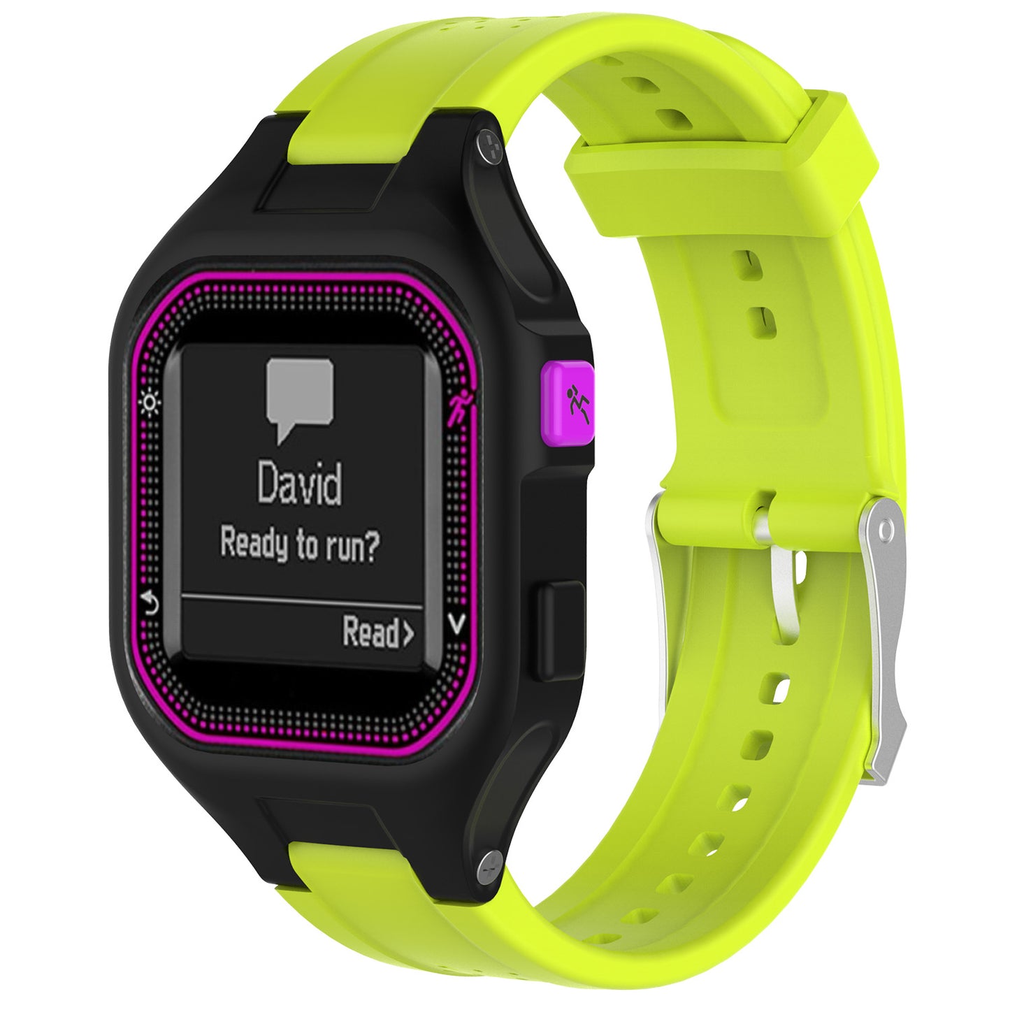 Rubber Strap for Small Garmin Forerunner 25