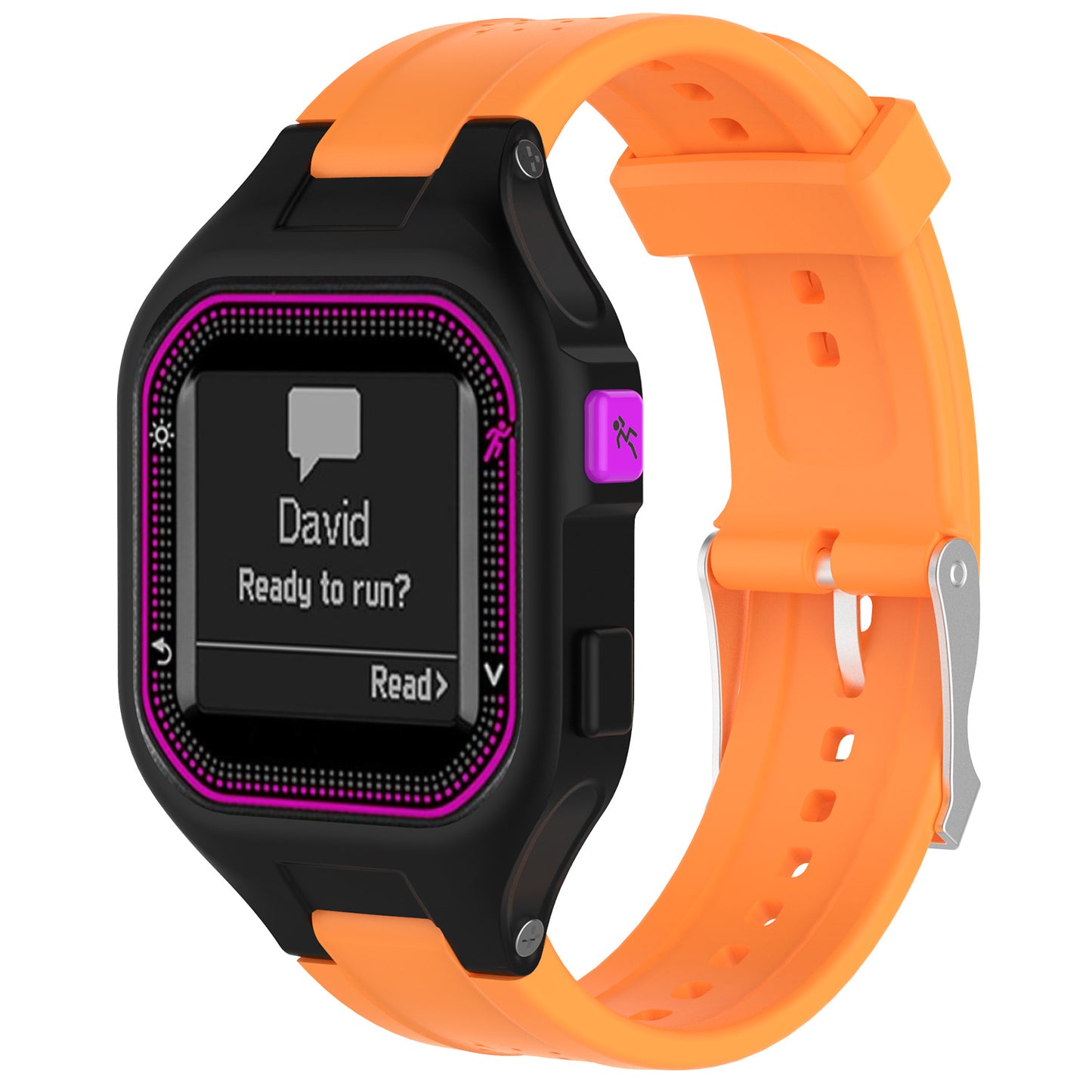 Rubber Strap for Small Garmin Forerunner 25
