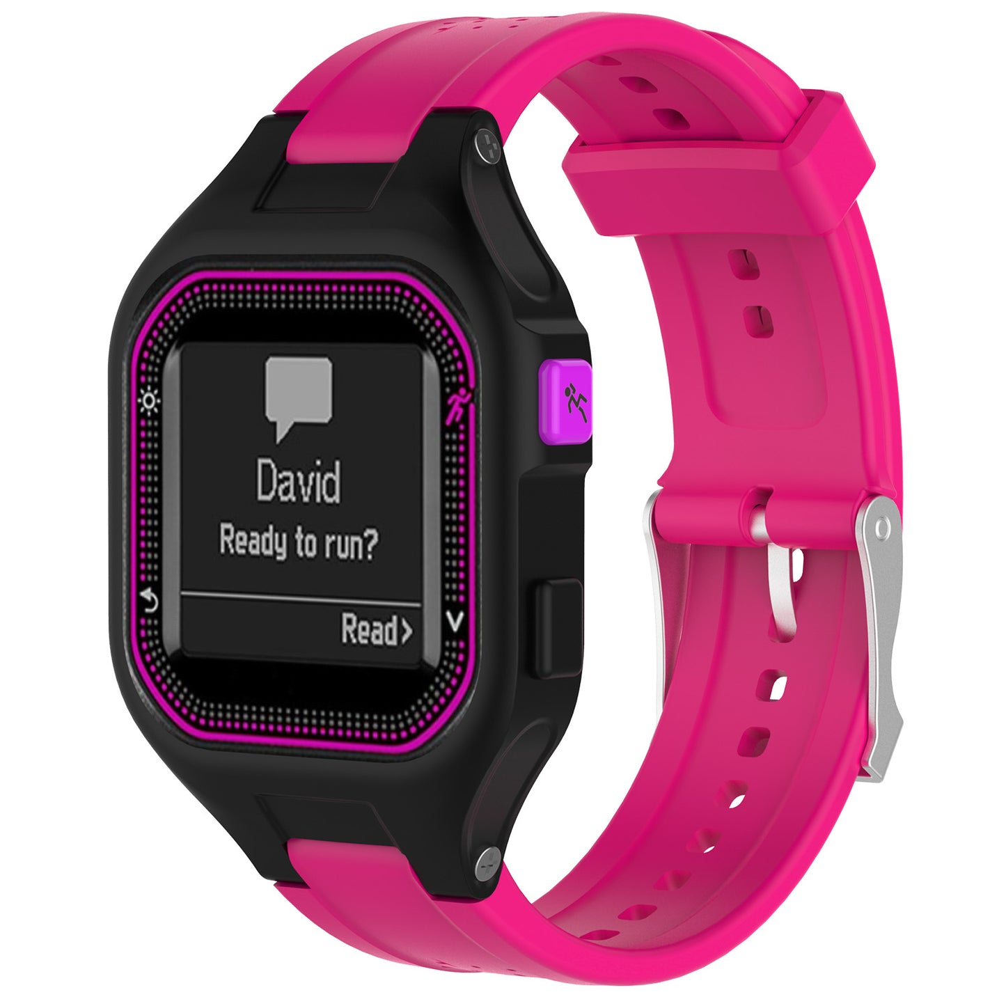 Rubber Strap for Small Garmin Forerunner 25