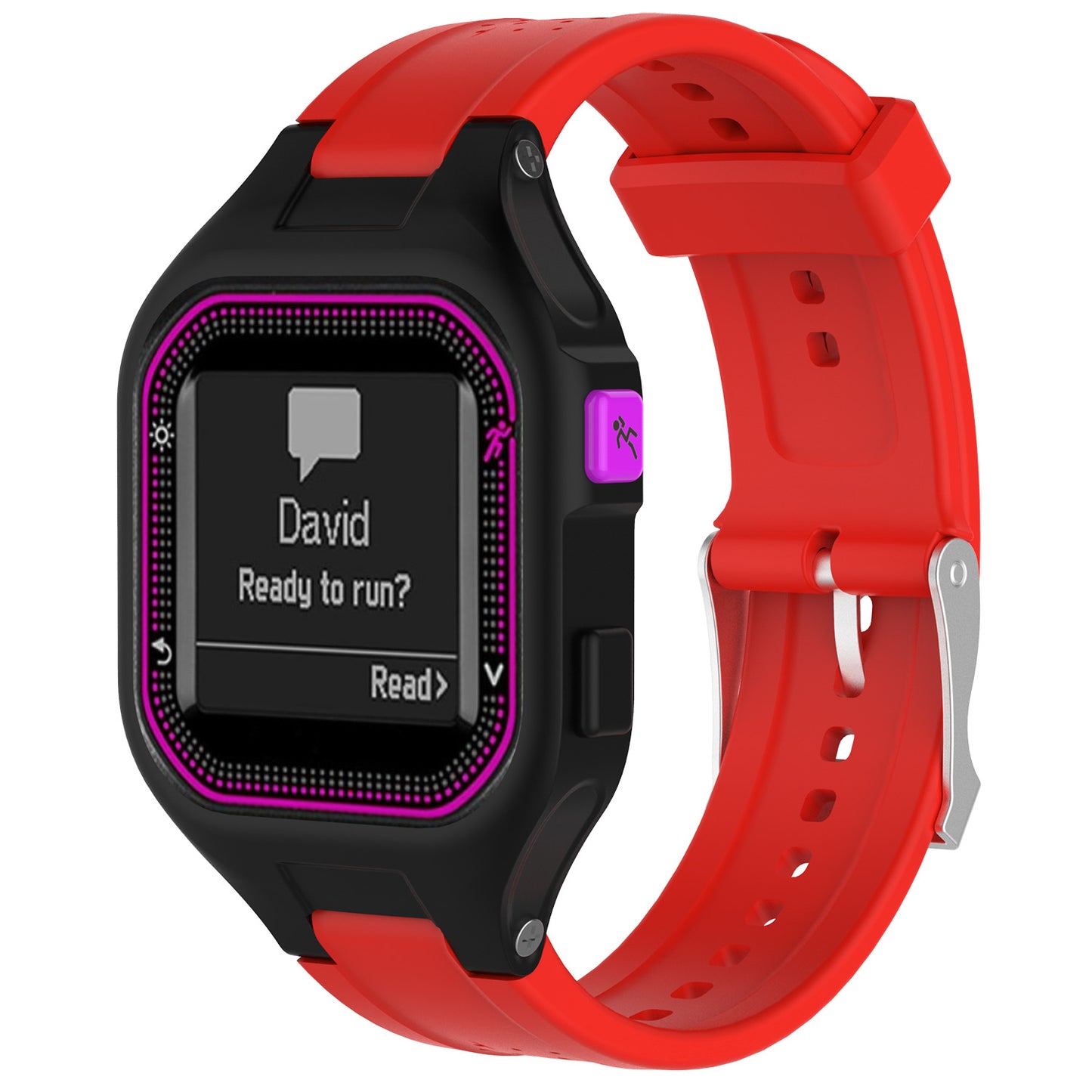 Rubber Strap for Small Garmin Forerunner 25