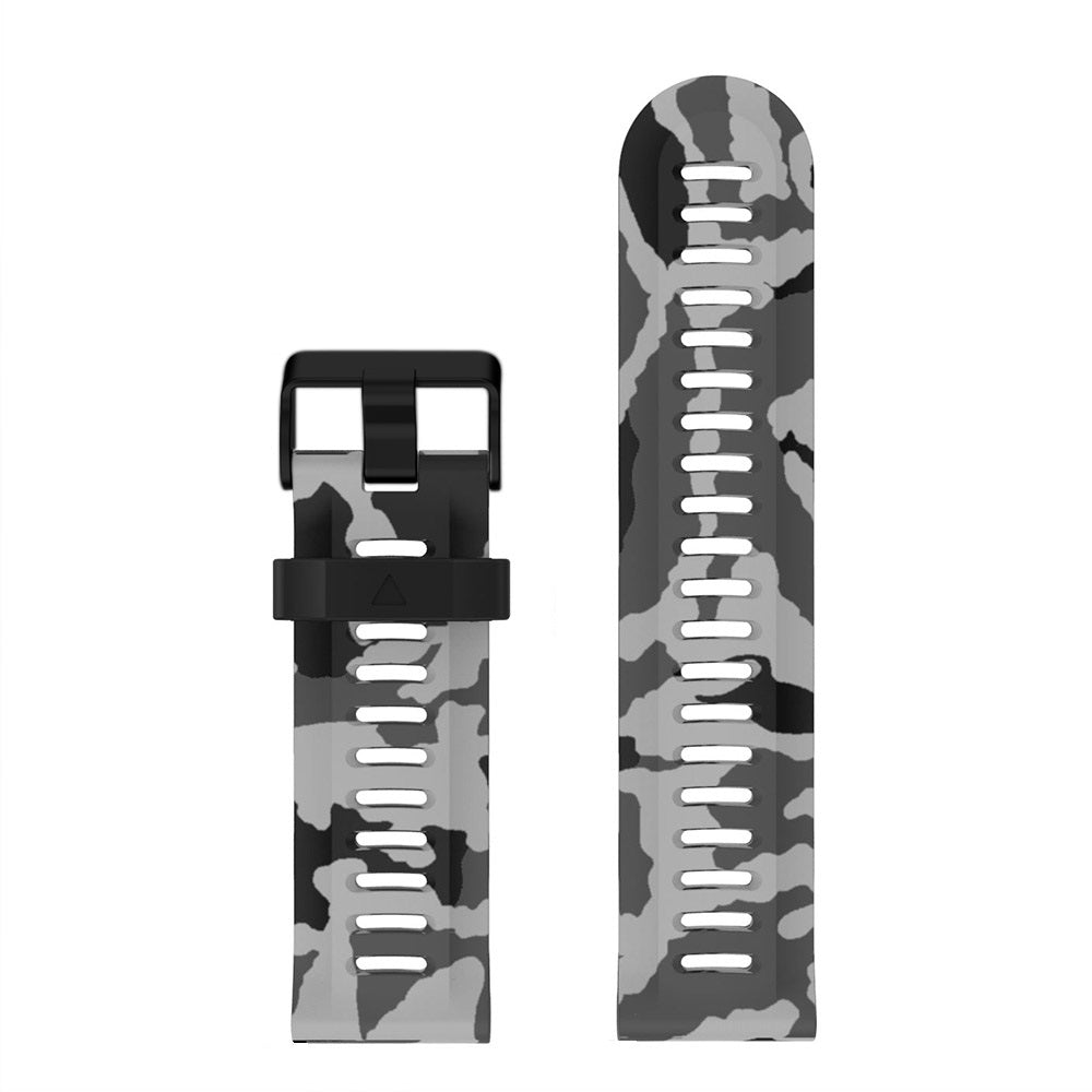 Camo Rubber Strap for Garmin Fenix 3 / 3 HR / 5X / 5X Plus / 6X