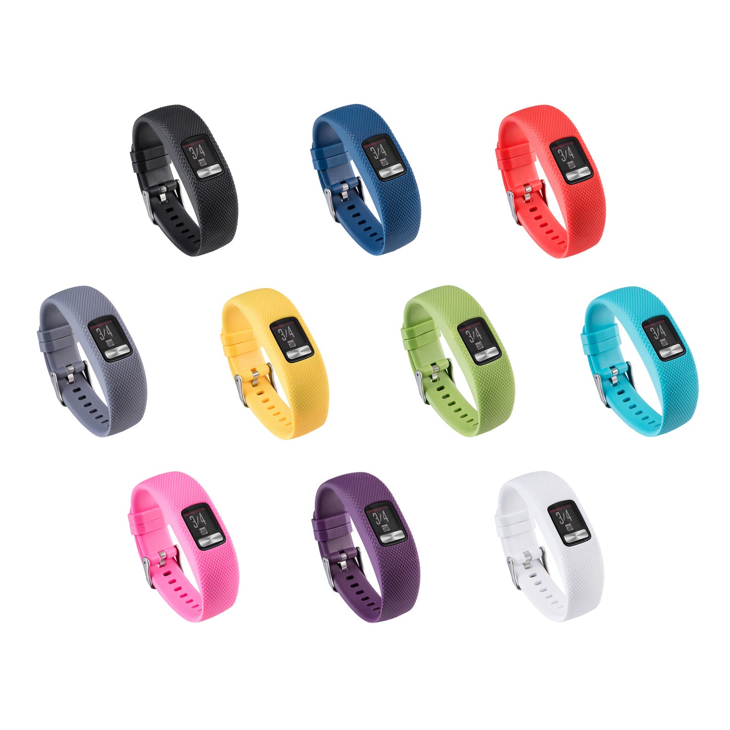Rubber Strap for Garmin Vivofit 3 / Jr / Jr 2