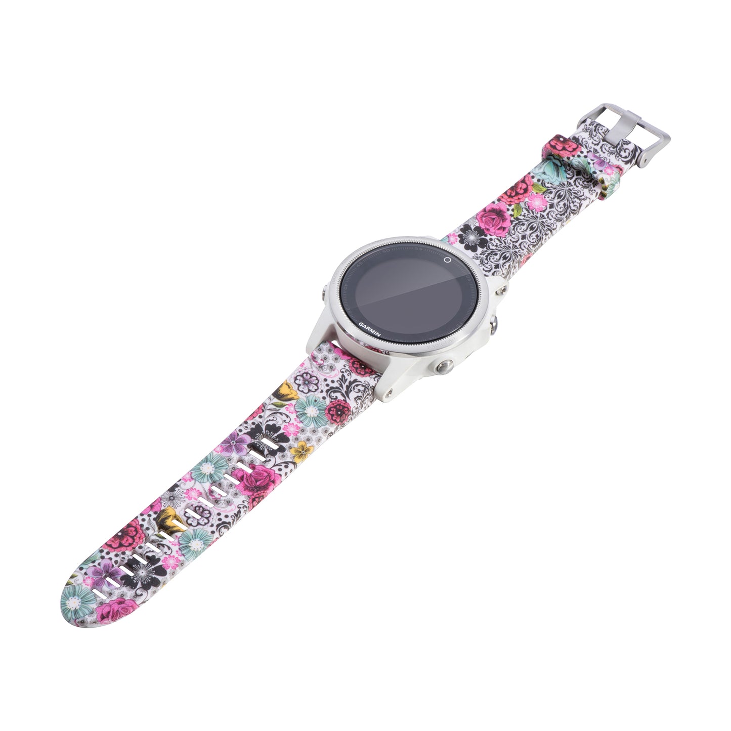 Patterned Rubber Strap for Garmin Fenix 5 / 5 Plus / 6 / Forerunner 935 / Quatix 5 / Approach S60 / Instinct