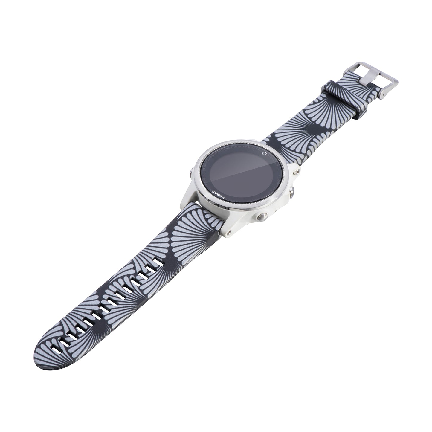 Patterned Rubber Strap for Garmin Fenix 5 / 5 Plus / 6 / Forerunner 935 / Quatix 5 / Approach S60 / Instinct