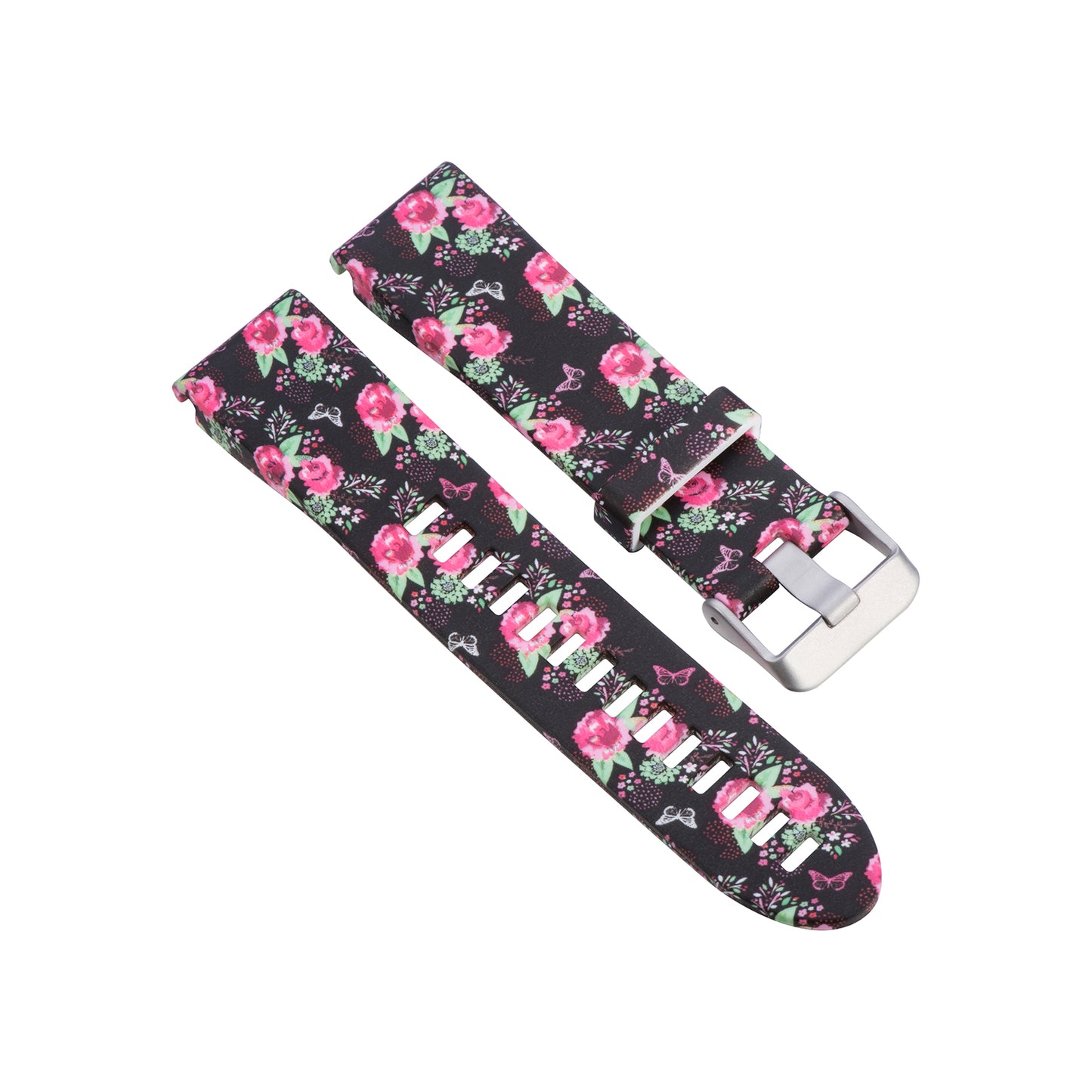 Patterned Rubber Strap for Garmin Fenix 5 / 5 Plus / 6 / Forerunner 935 / Quatix 5 / Approach S60 / Instinct